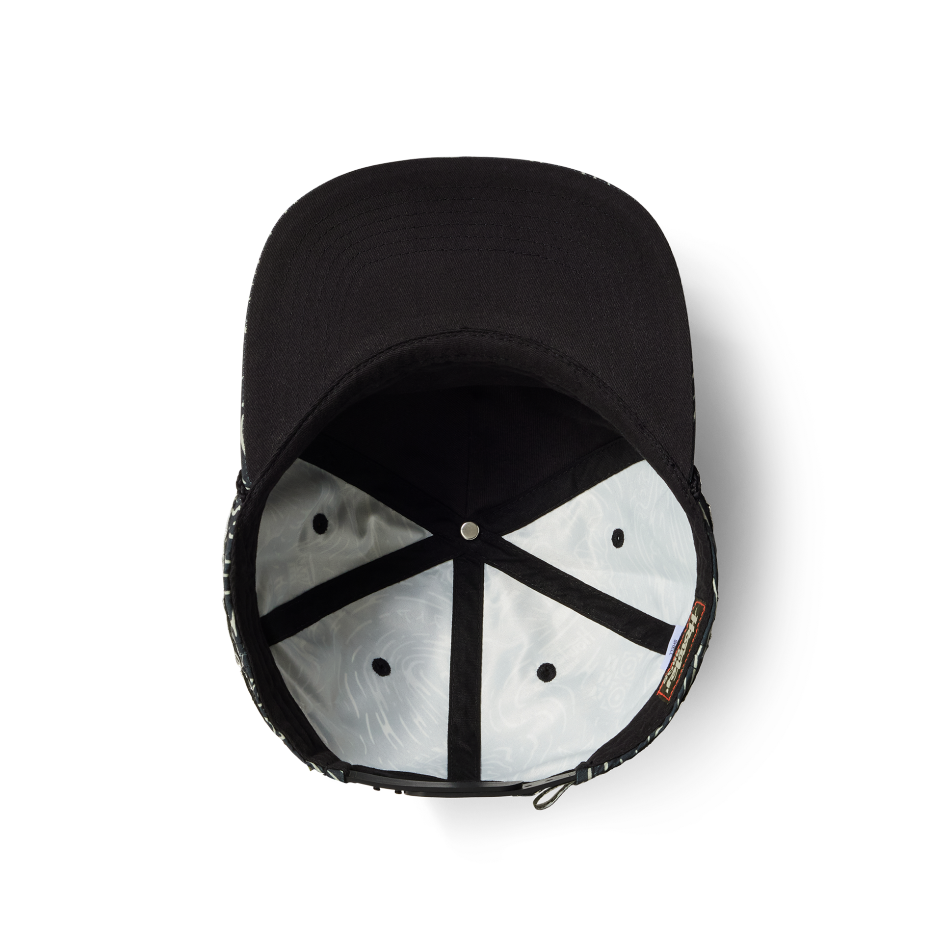 Dub Store Naoki Snapback, Naoki Nautical/Antique Black, large