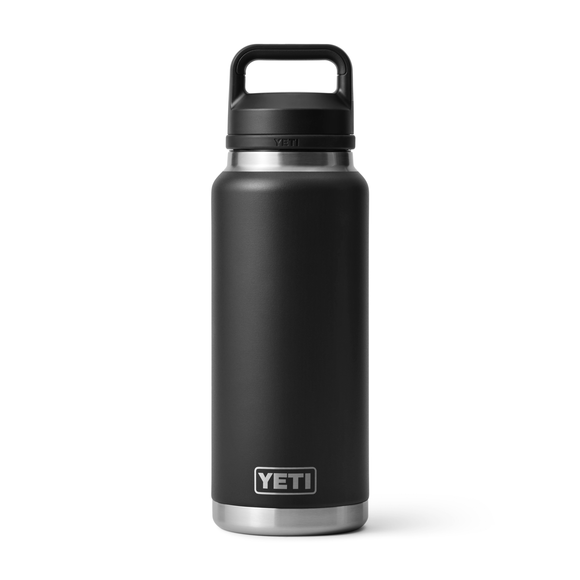 36 oz Water Bottle, Black, large