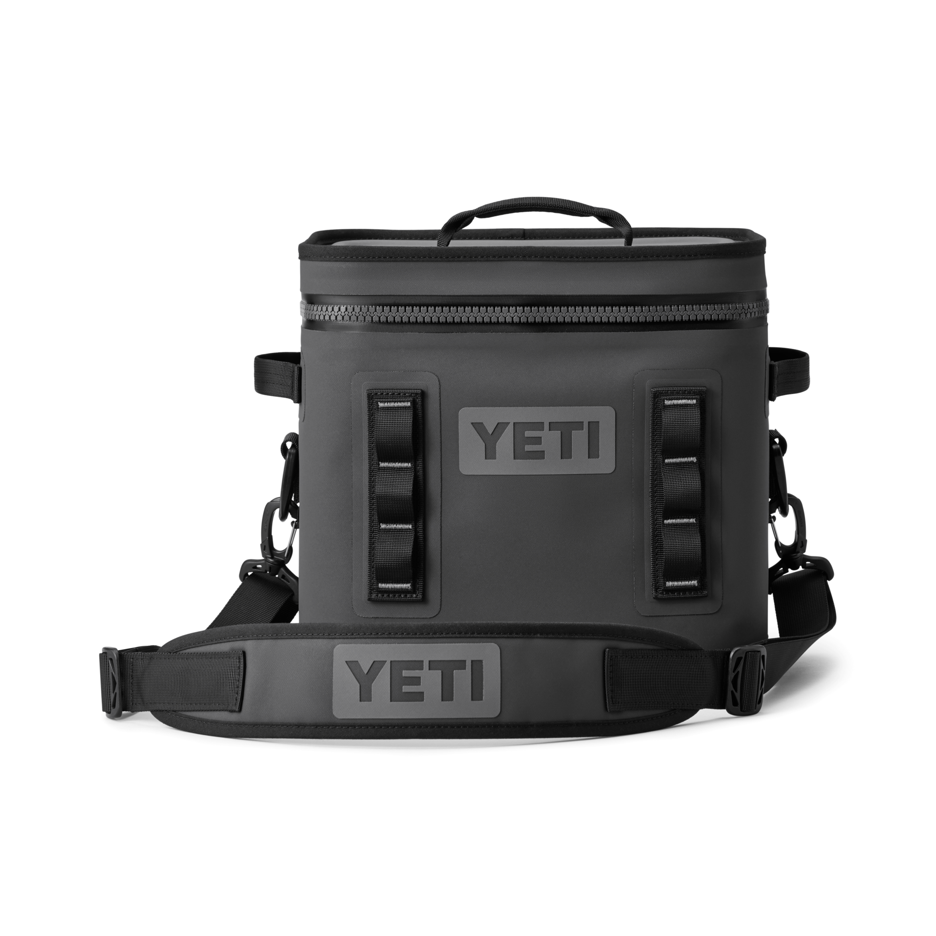 12 Soft Cooler, Charcoal, large