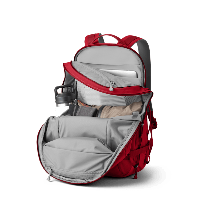 27L Carry On Backpack, Rescue Red, large