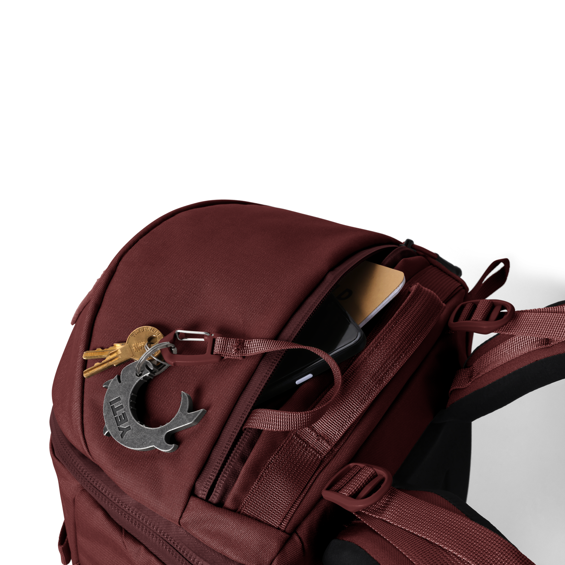22L Everyday Carry Backpack, Stag Dark Red, large