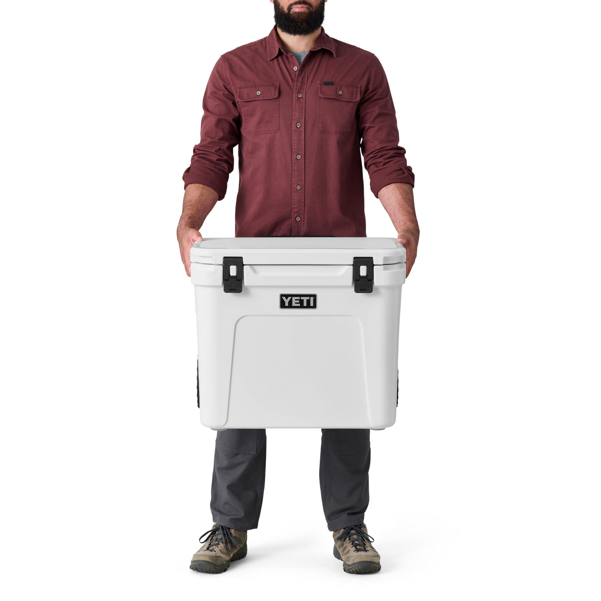 Hielera con ruedas 60, Carb&oacute;n, large