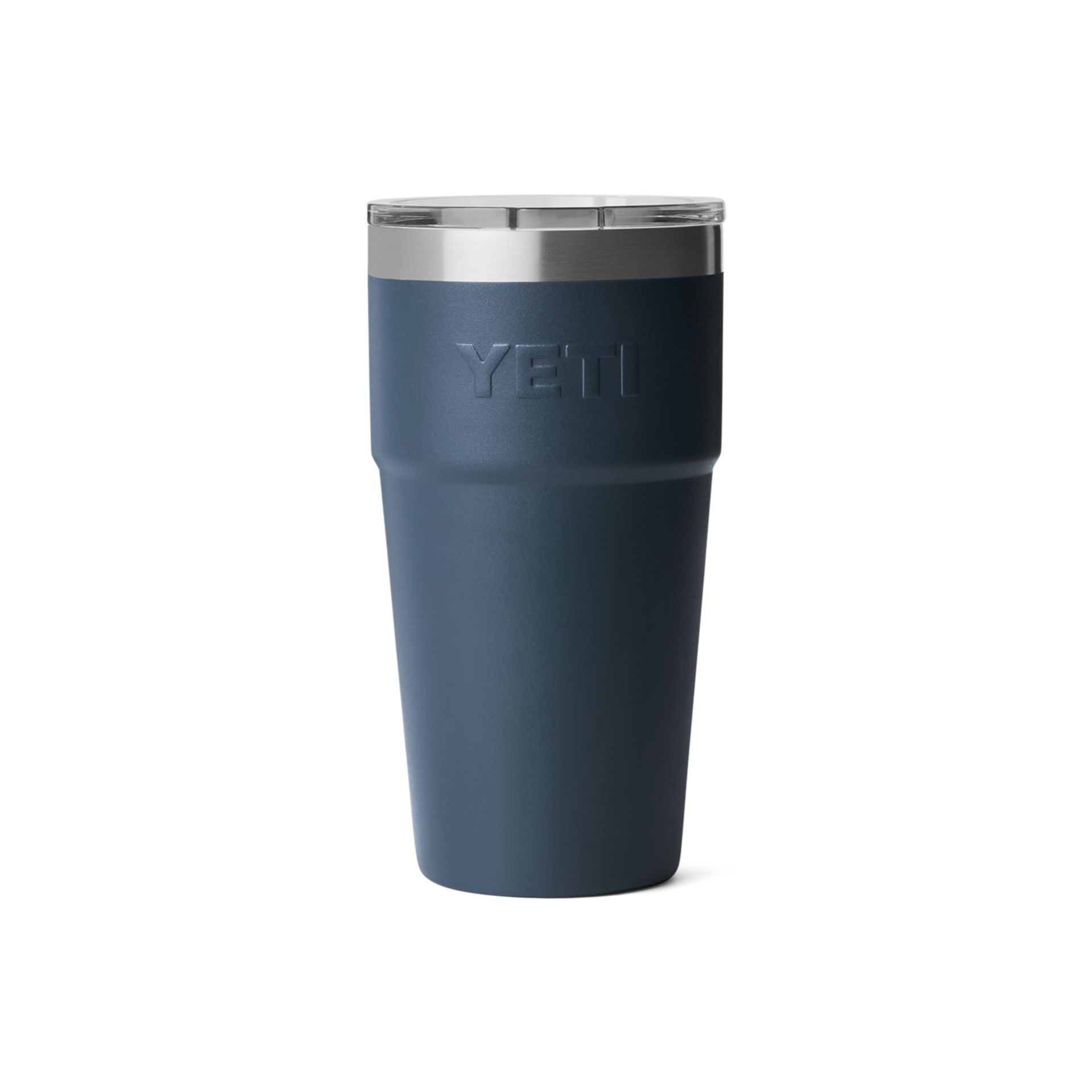 20 oz Stackable Cup, Navy Badge, large