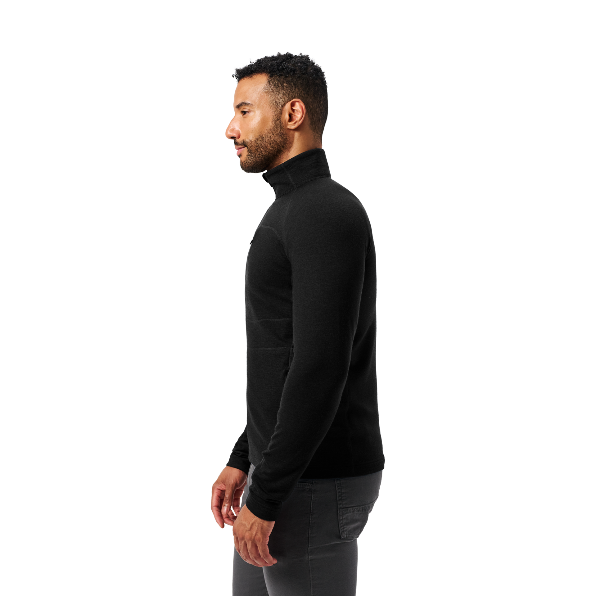 Men&rsquo;s Merino 310 Full-Zip, Black, large