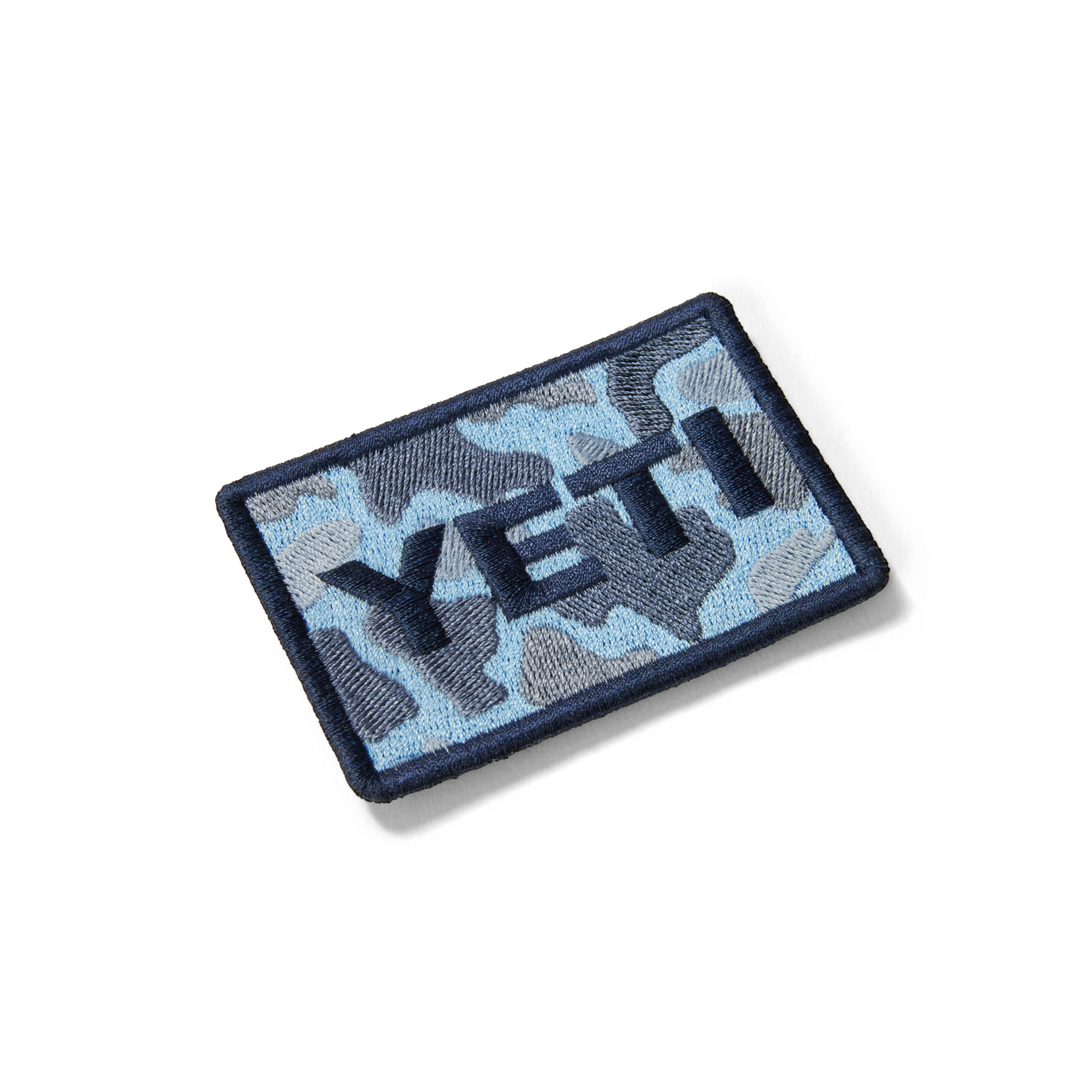 Blue Camo Patch, Blue Camo, large