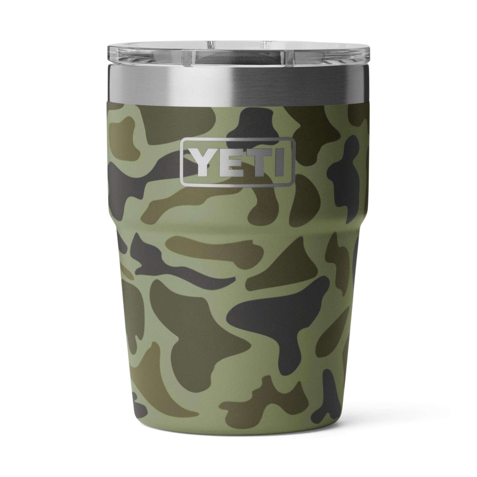 16 oz Stackable Cup, Olive Camo, large