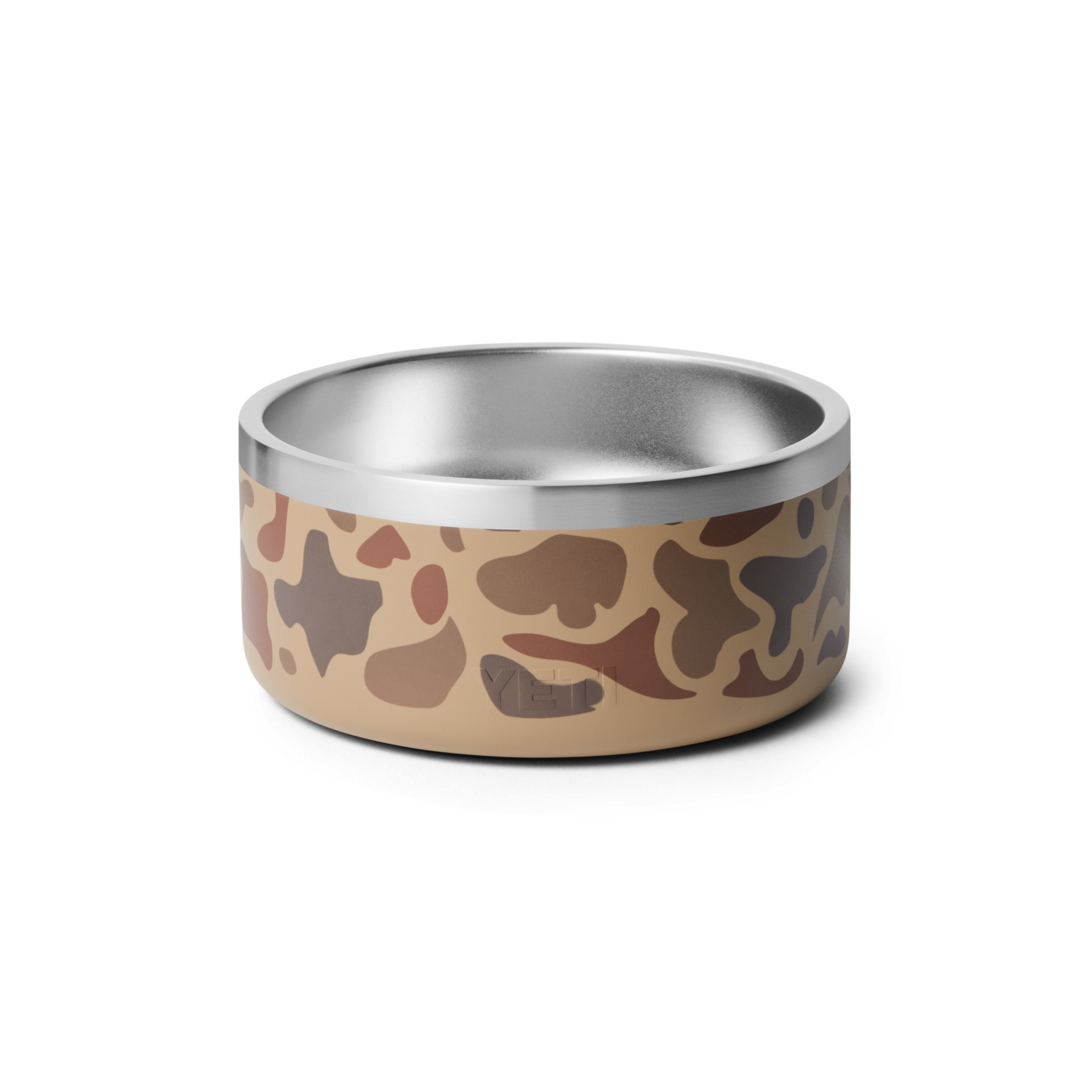 4 Dog Bowl, Wetlands Camo, large