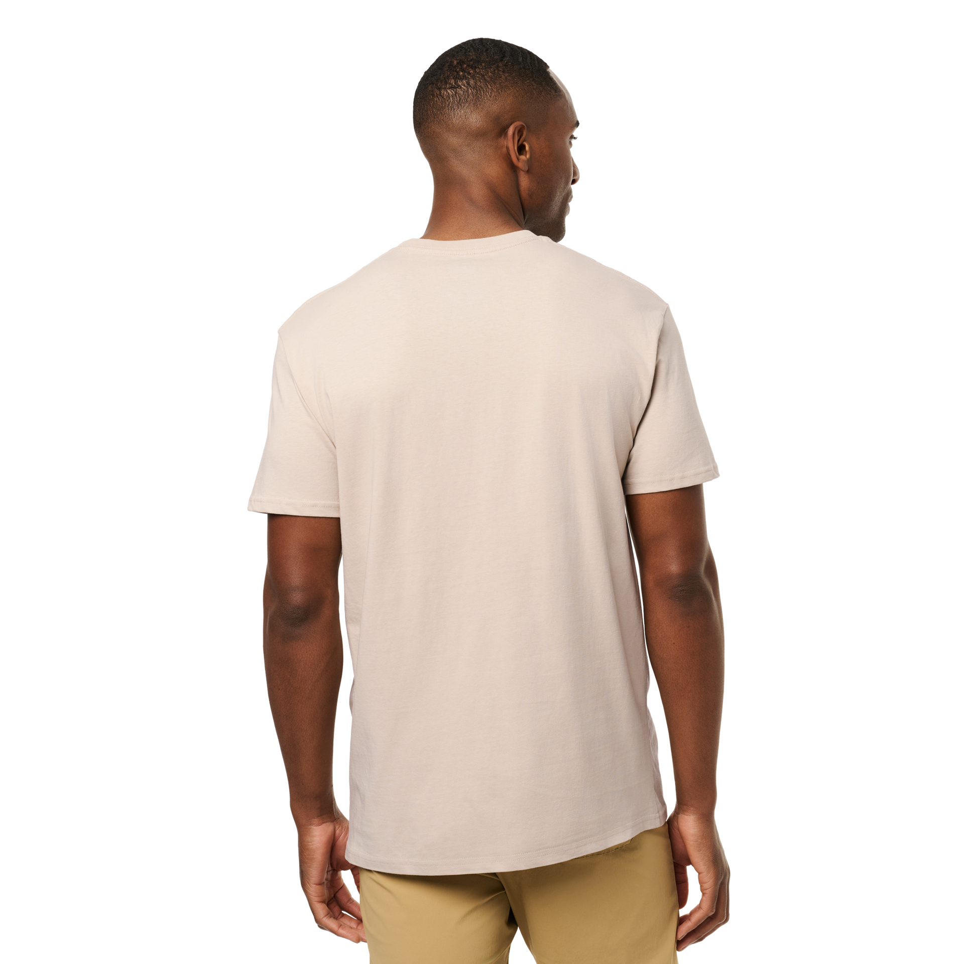 Short Sleeve T-Shirt, Bone, large