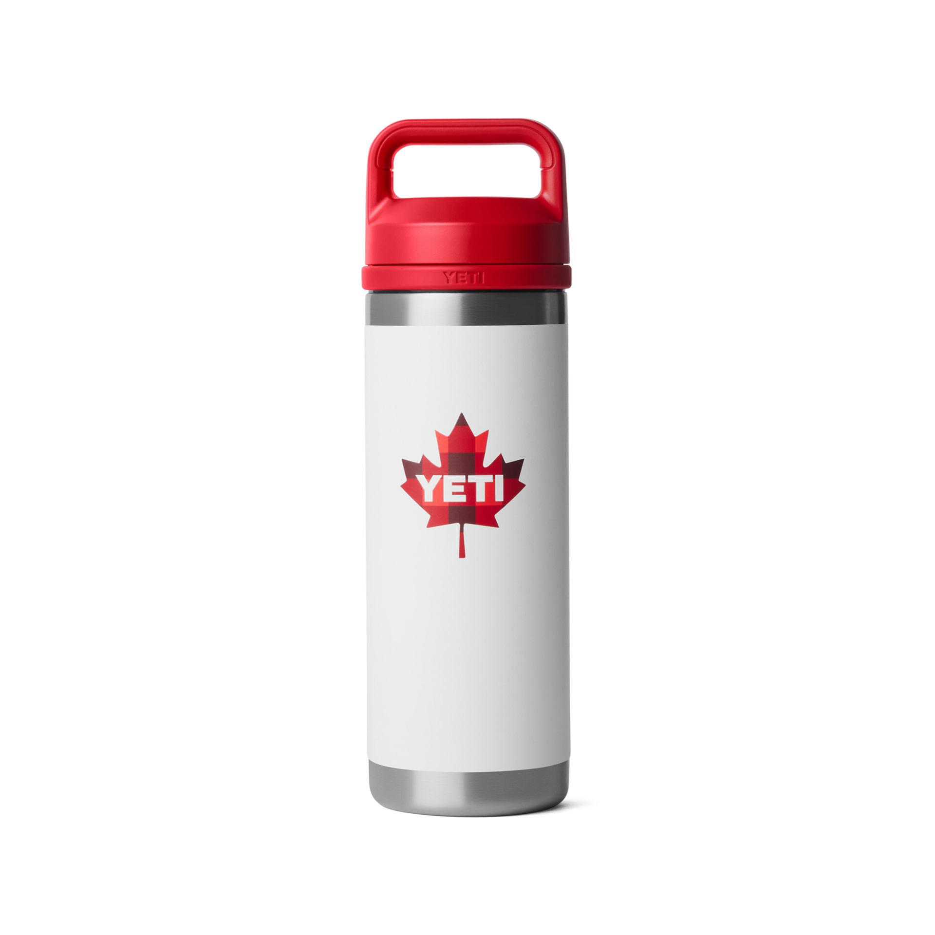 532 ML Bottle, White/Red Badge, large
