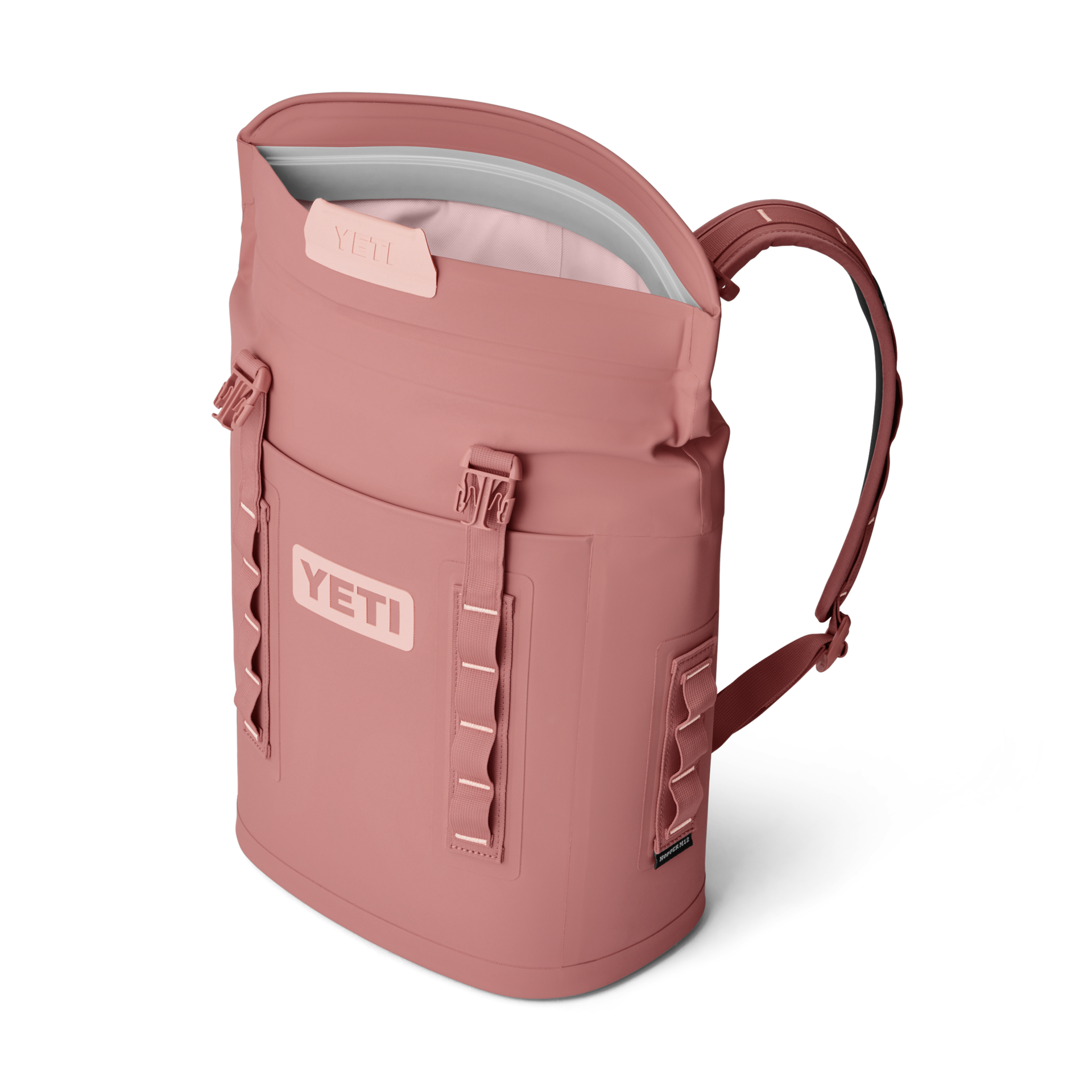 M12 Backpack Soft Cooler, Sandstone Pink, large