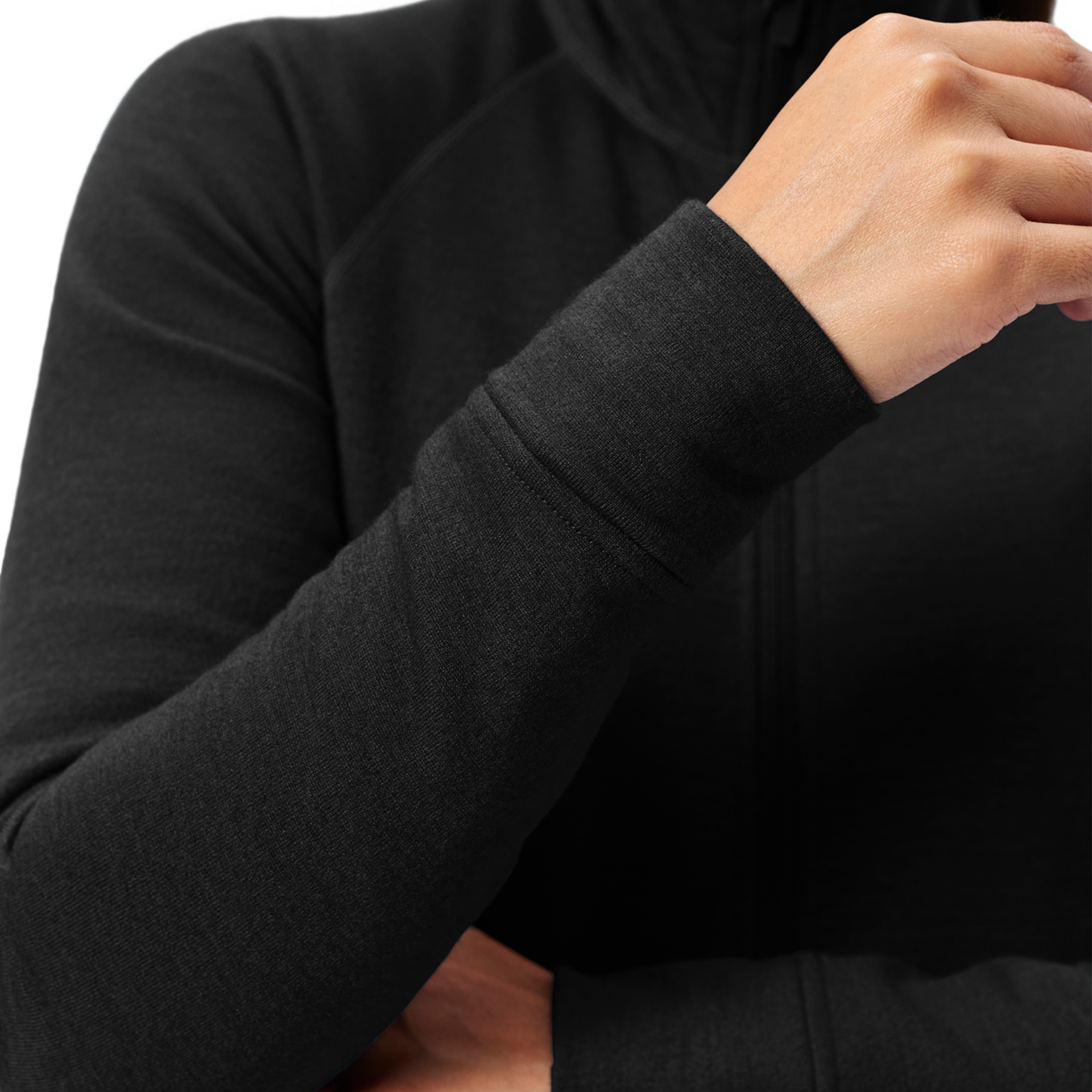 Women&rsquo;s Merino 310 Full-Zip, Black, large