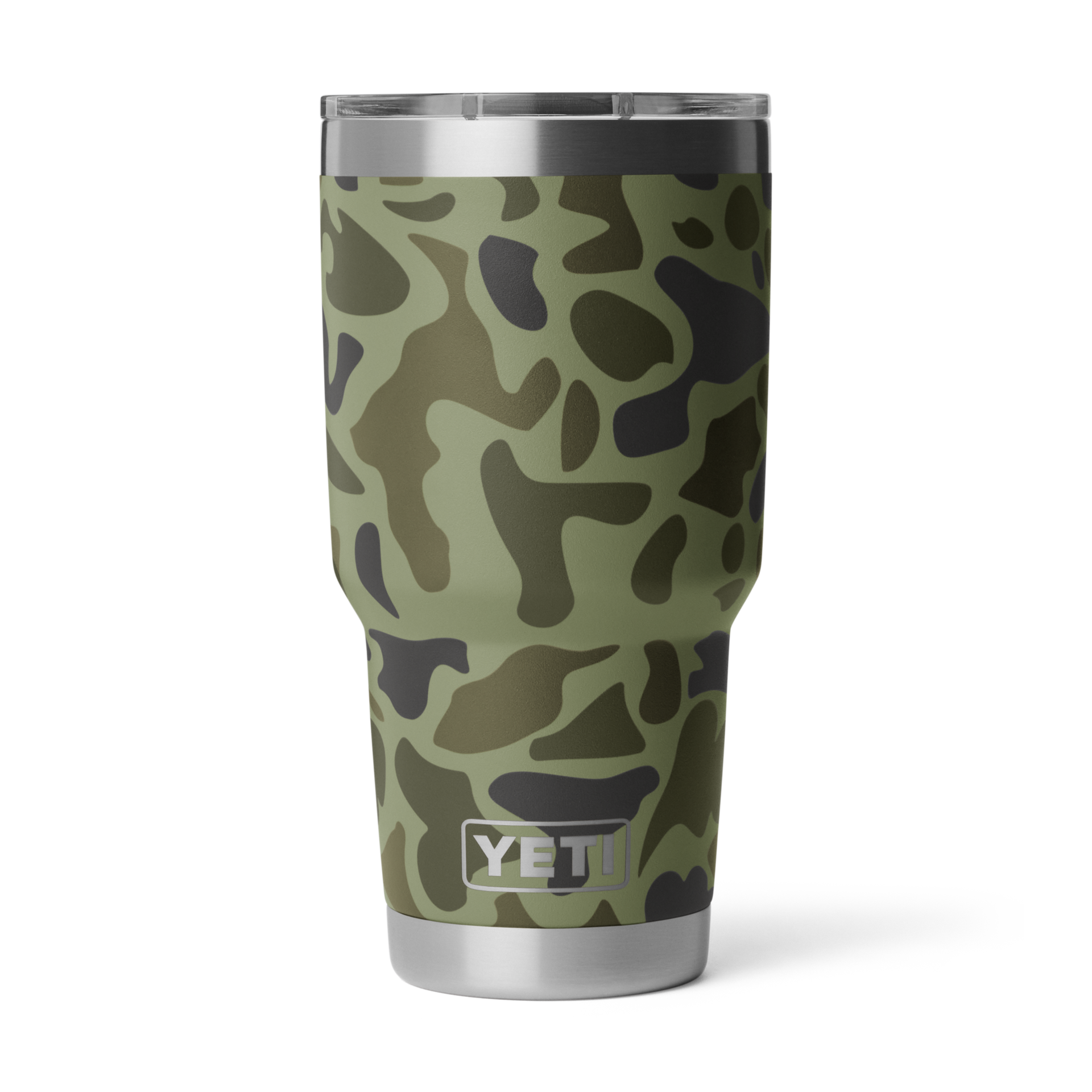 30 oz Tumbler, Olive Camo, large