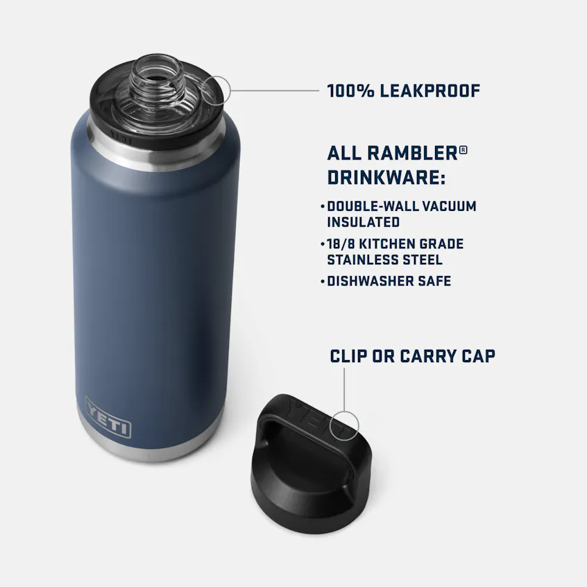YETI Rambler 46 oz Insulated Water Bottle w/ Chug Cap YETI Rambler 46 oz Insulated Water Bottle w/ Chug Cap