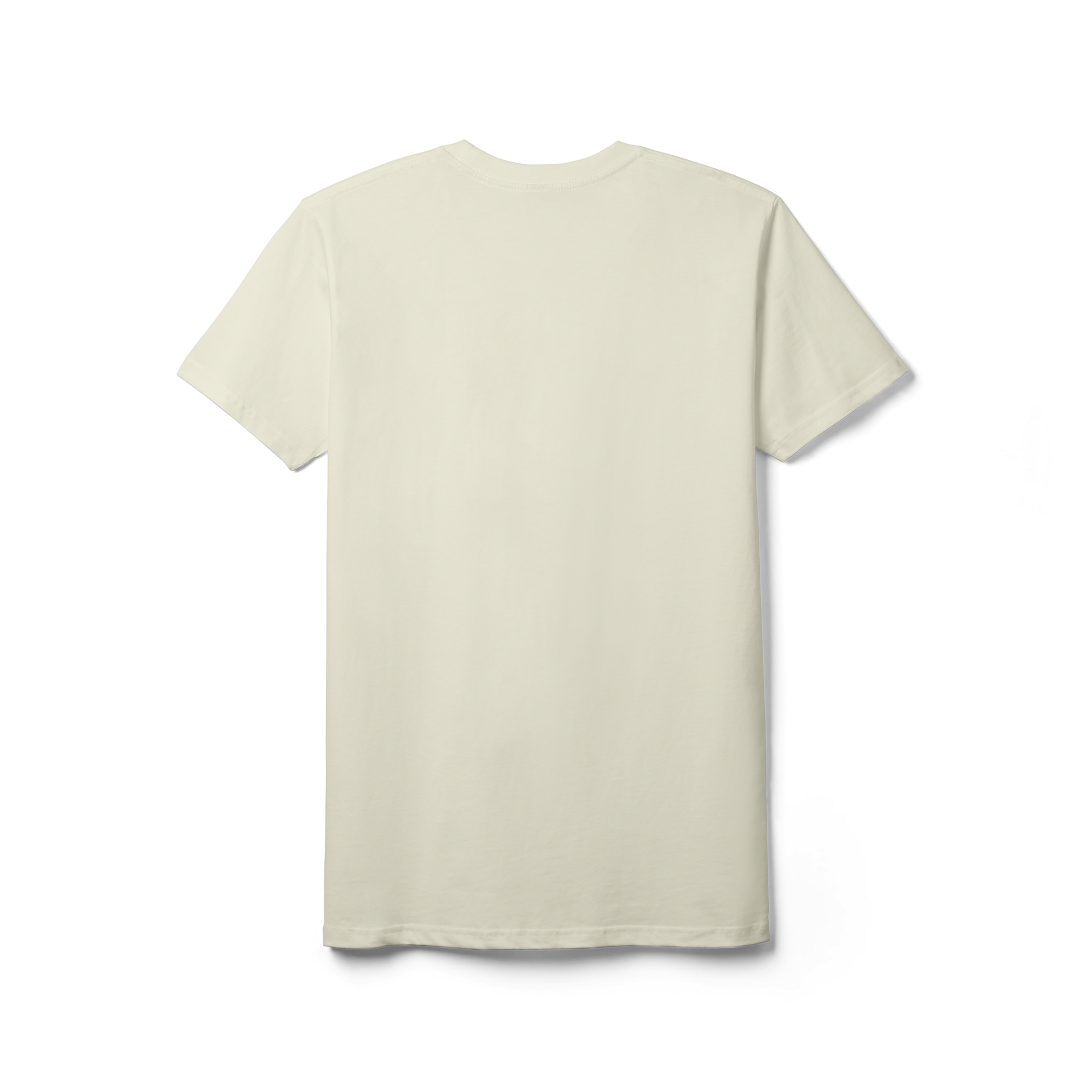 Short Sleeve T-Shirt, Natural, large