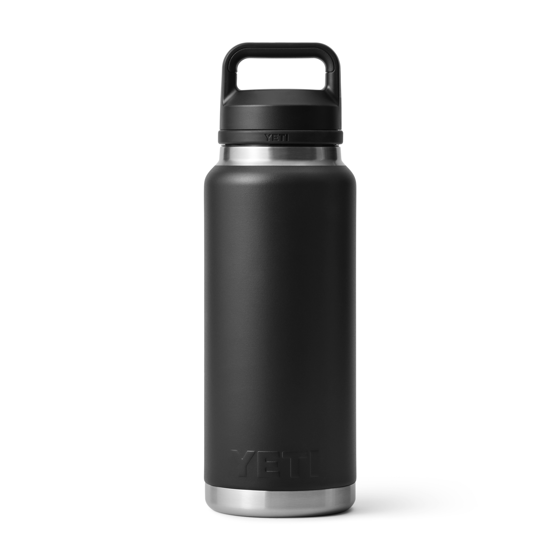 36 oz Water Bottle, Black, large