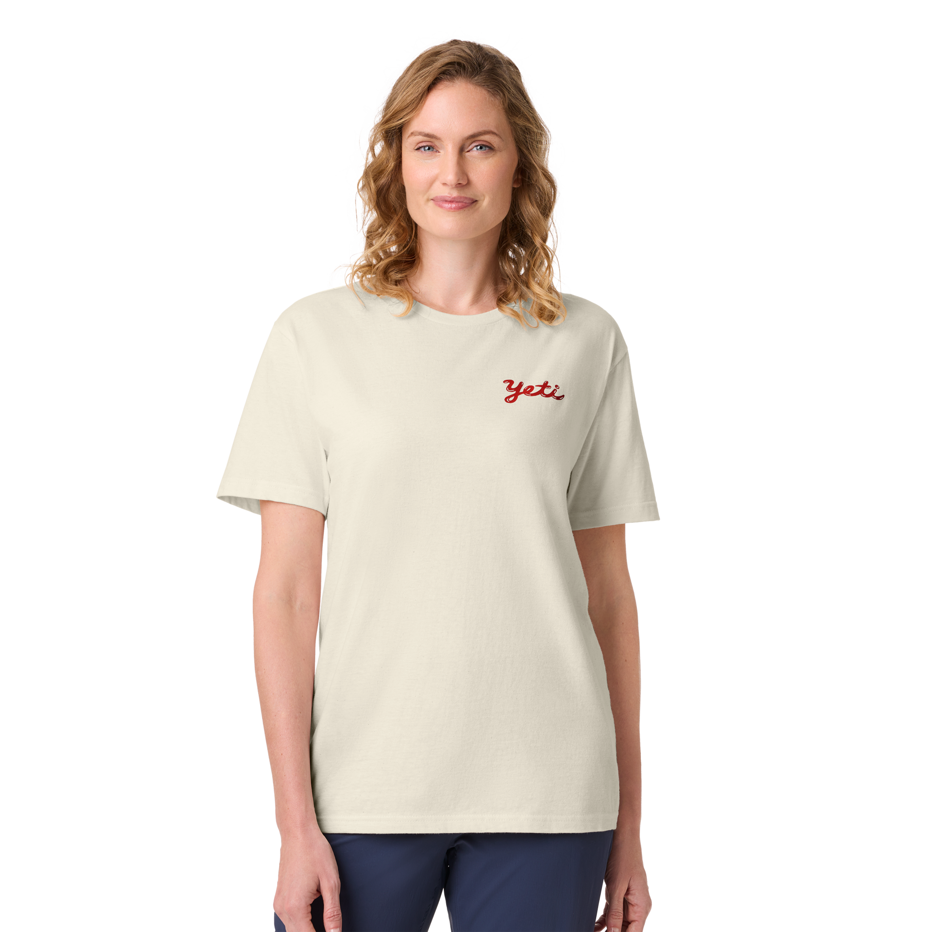 Short Sleeve T-Shirt, Natural, large