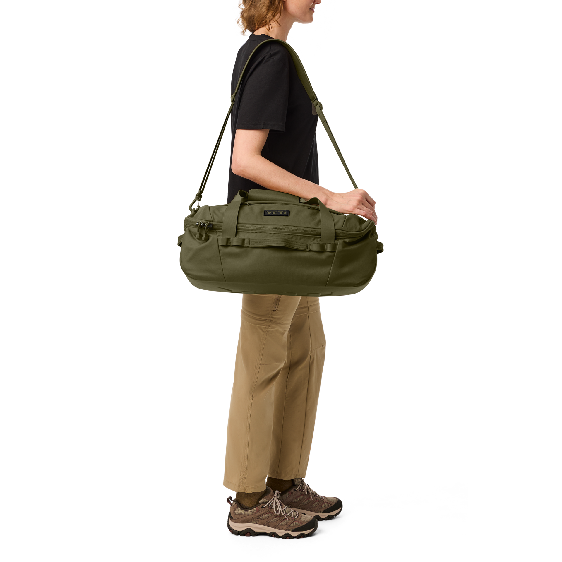 Sac de Sport 40 L, Vert Olive, large