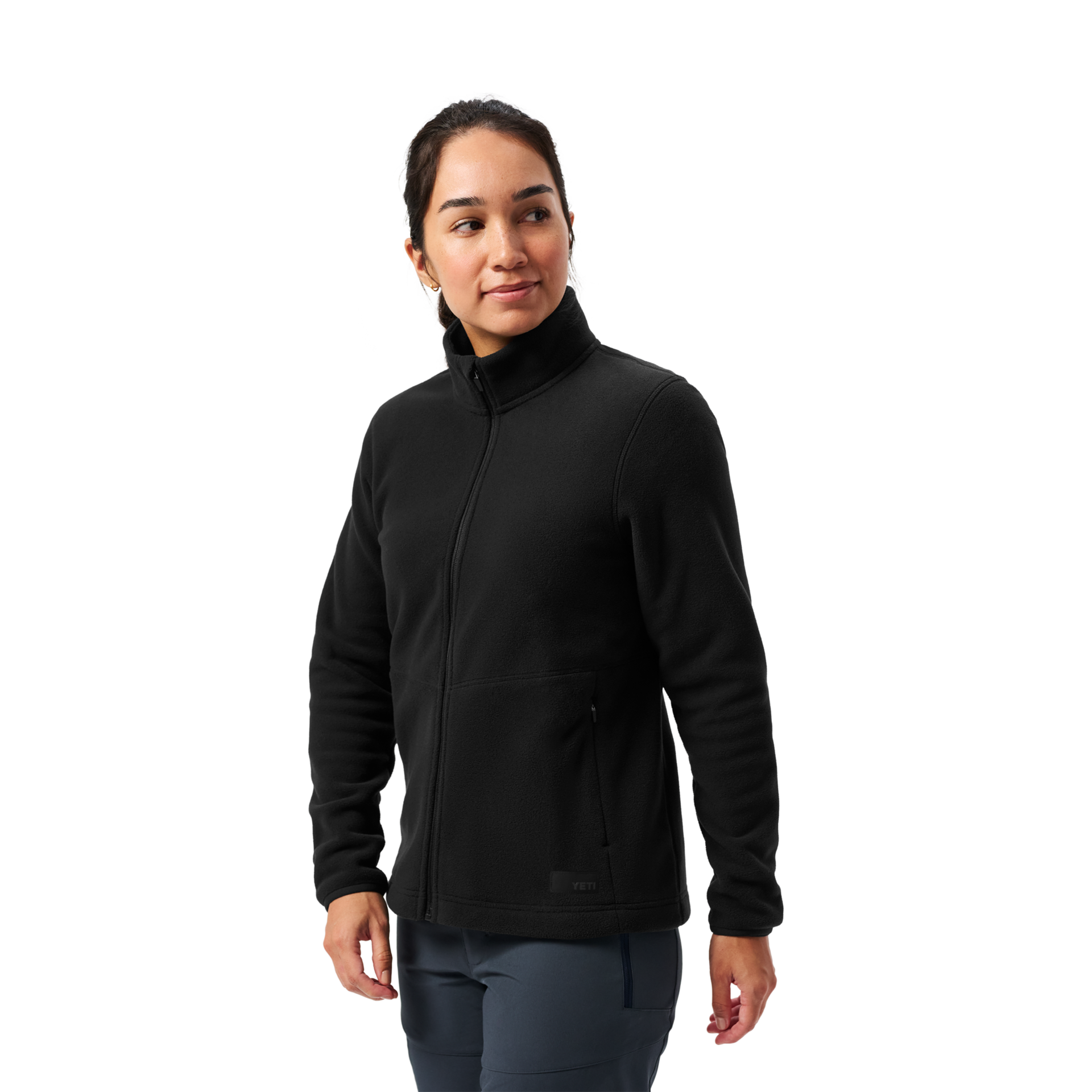 Women&rsquo;s Fleece 260 Full-Zip, Black, large