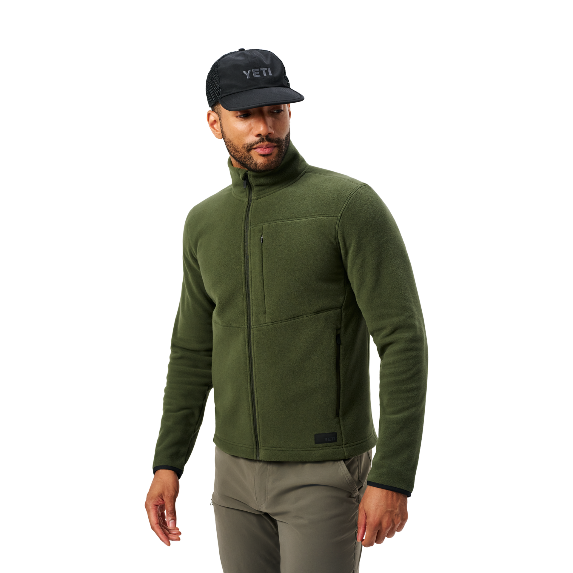 Men&rsquo;s Fleece 260 Full-Zip, Deep Green, large