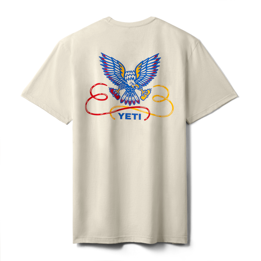 Patriotic Eagle Short Sleeve T-Shirt