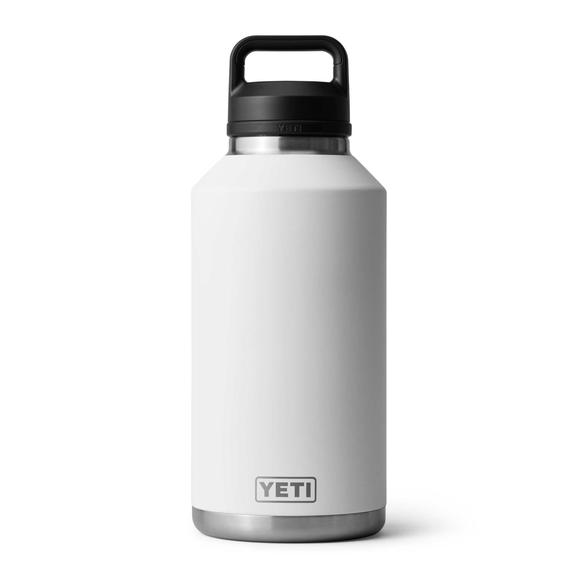 64 oz Water Bottle, White, large