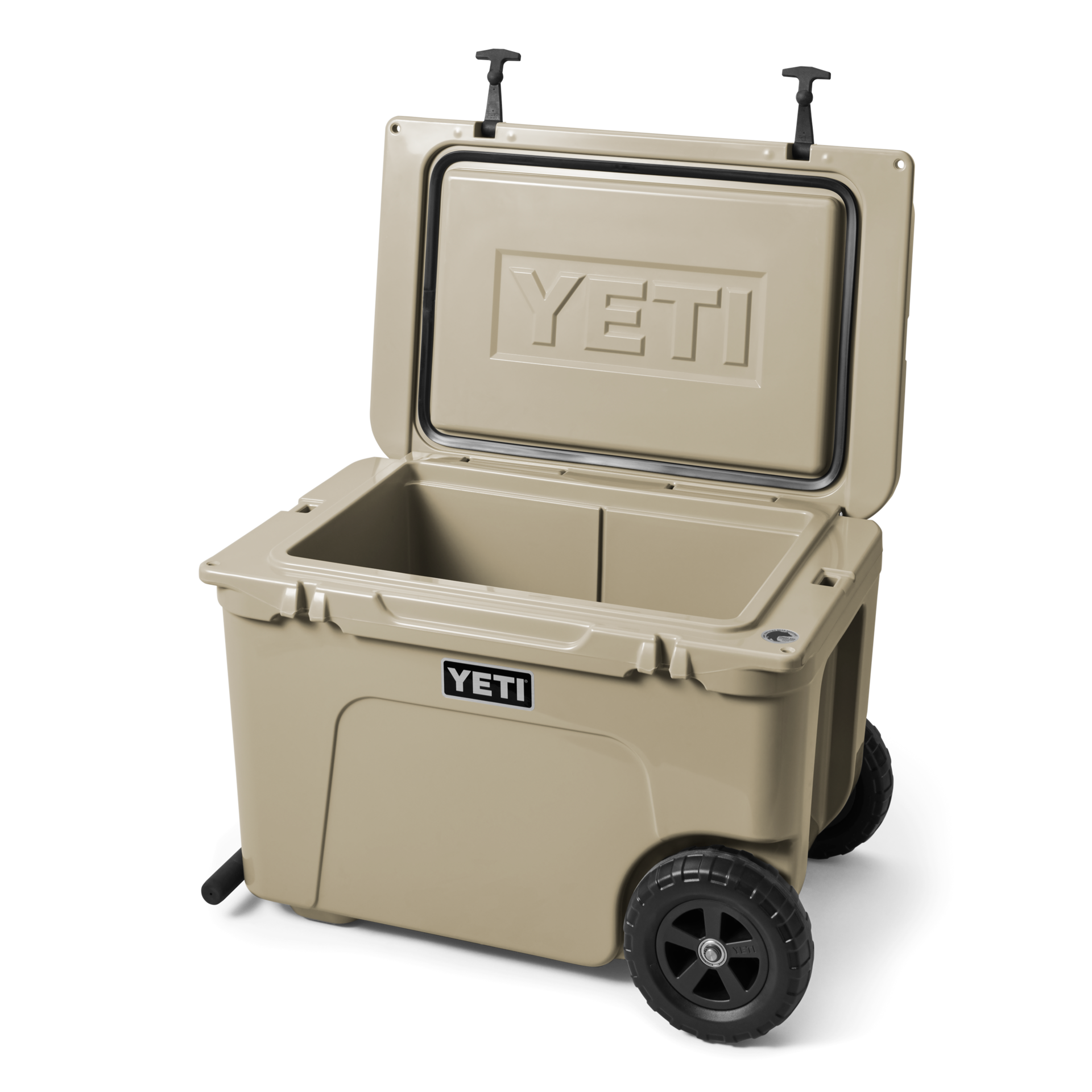 Wheeled Cooler, Tan, large