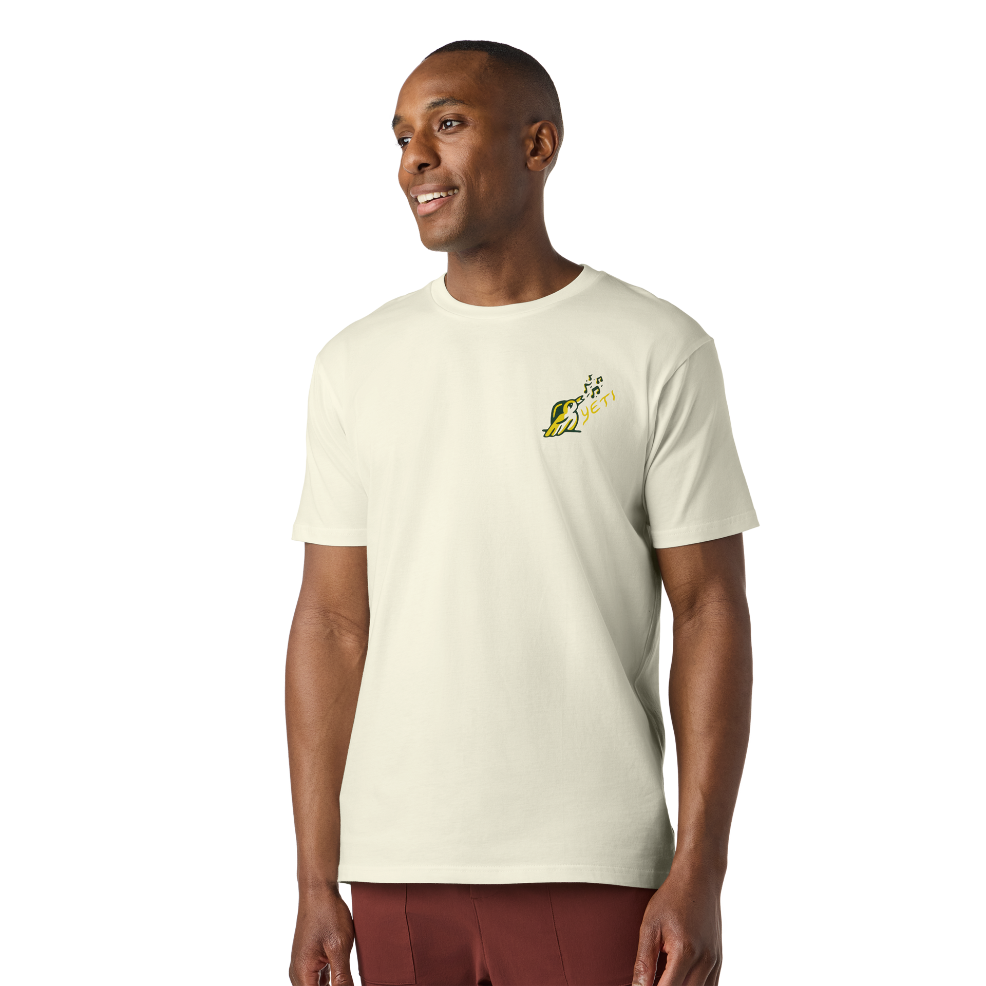 Short Sleeve T-Shirt, Natural, large