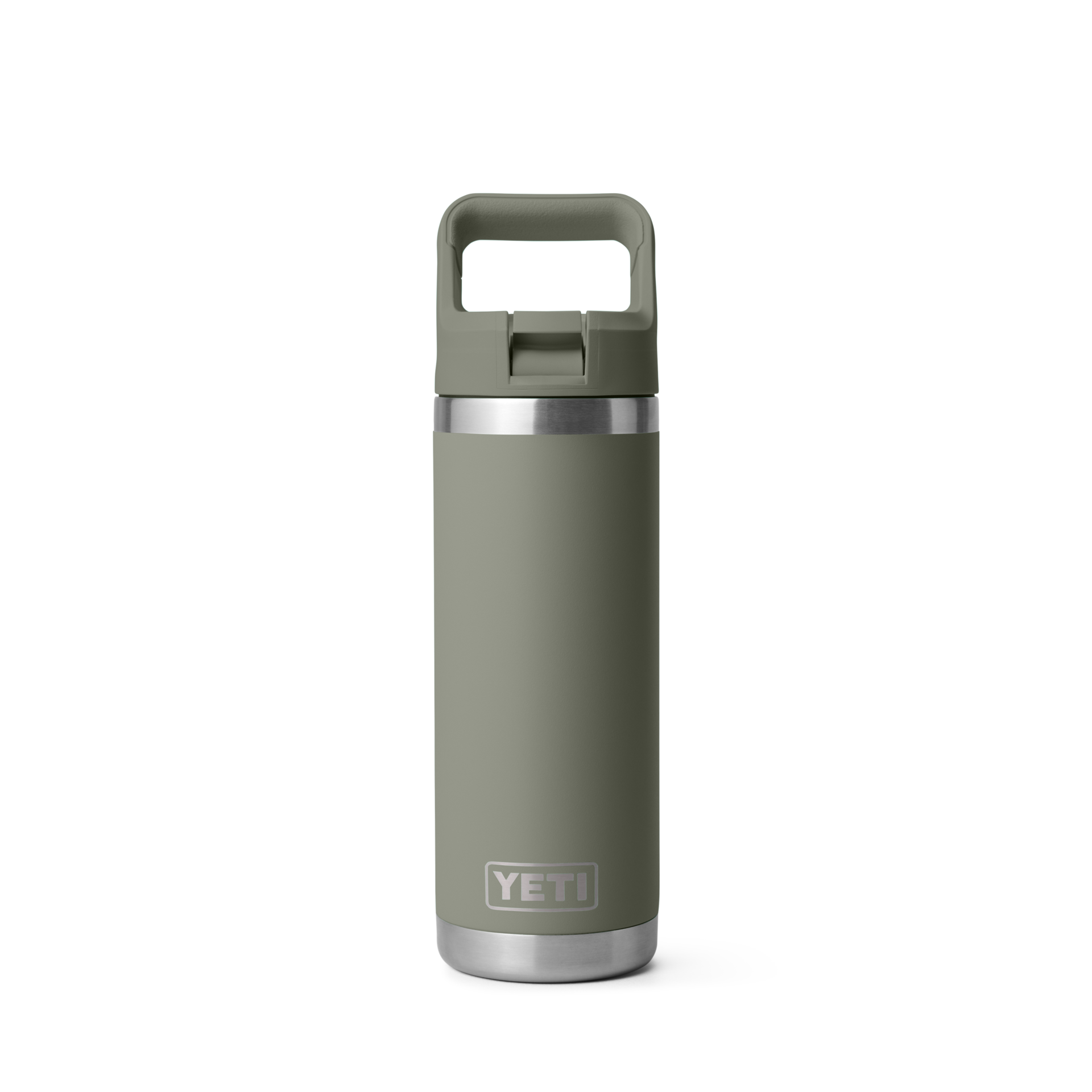 18 oz Water Bottle, Pampa Green, card