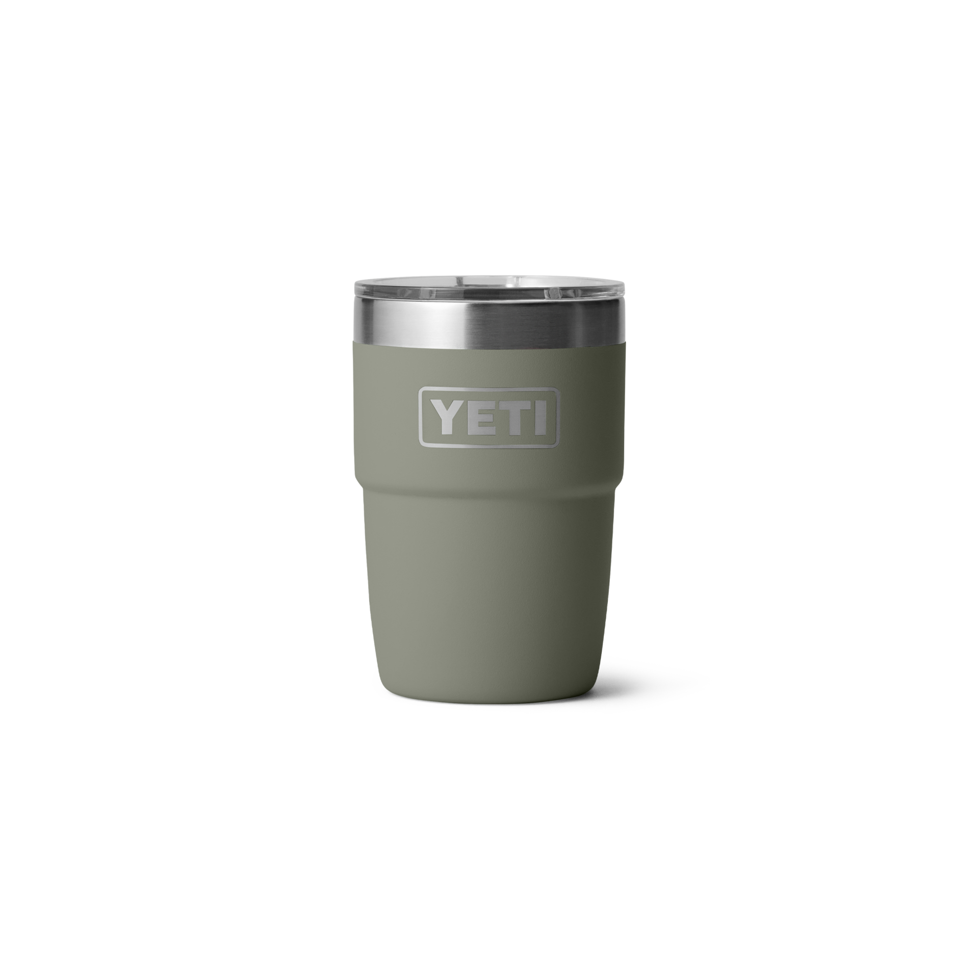 8 oz Stackable Cup, Pampa Green, large