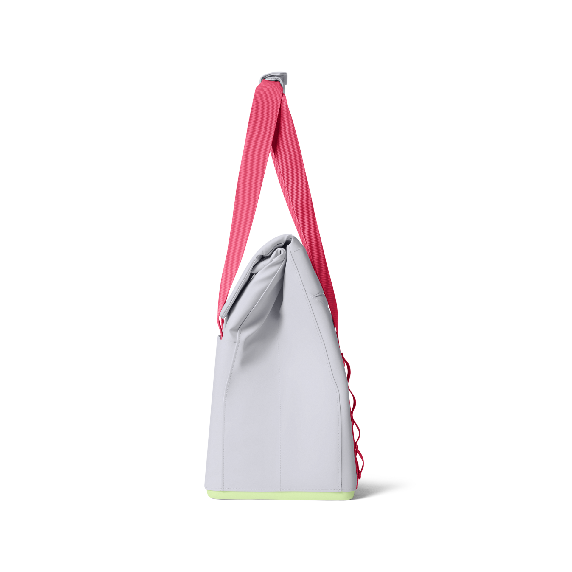14L Insulated Tote Bag, Mist/Pink/Grasshopper, large