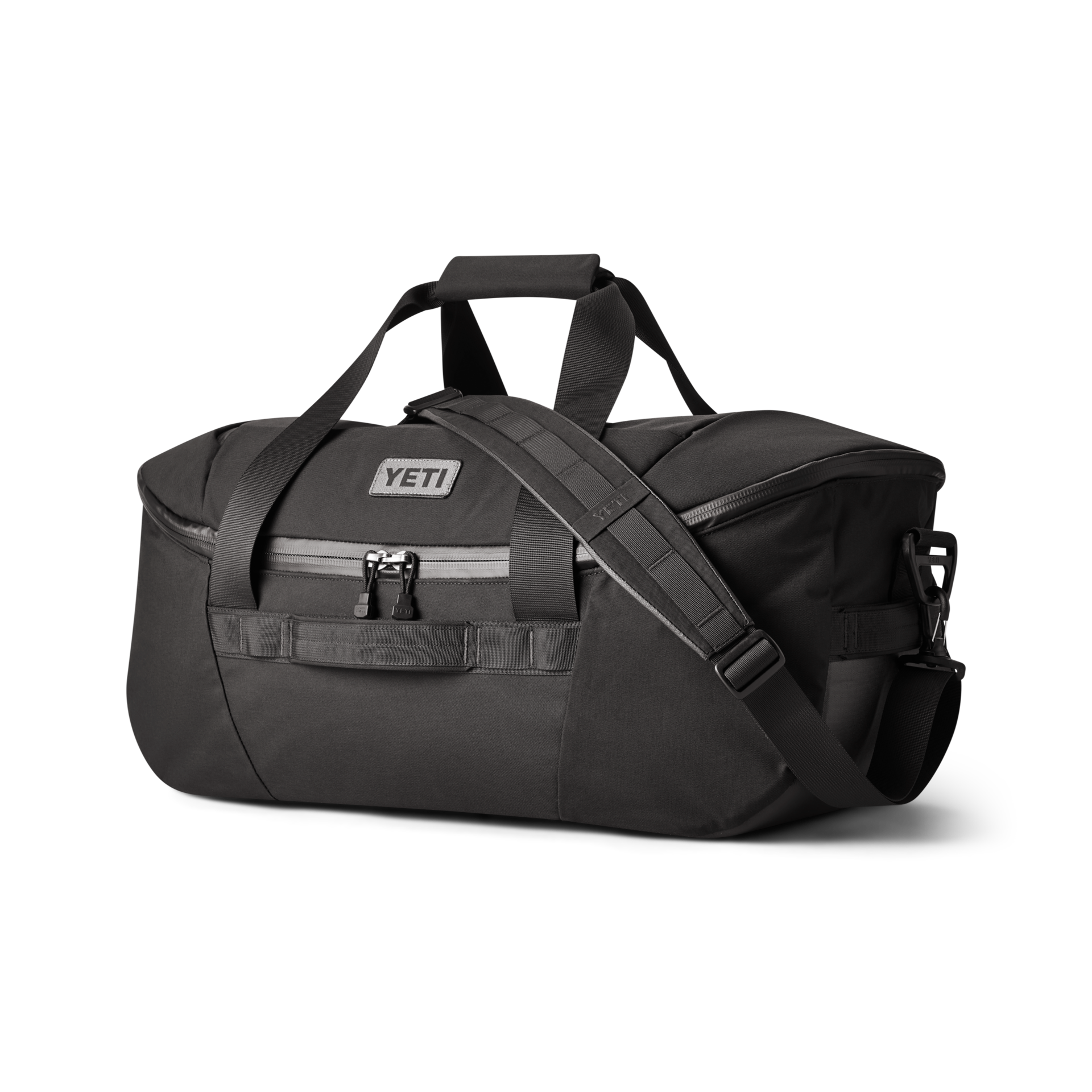 60L Travel Duffel, Black, large