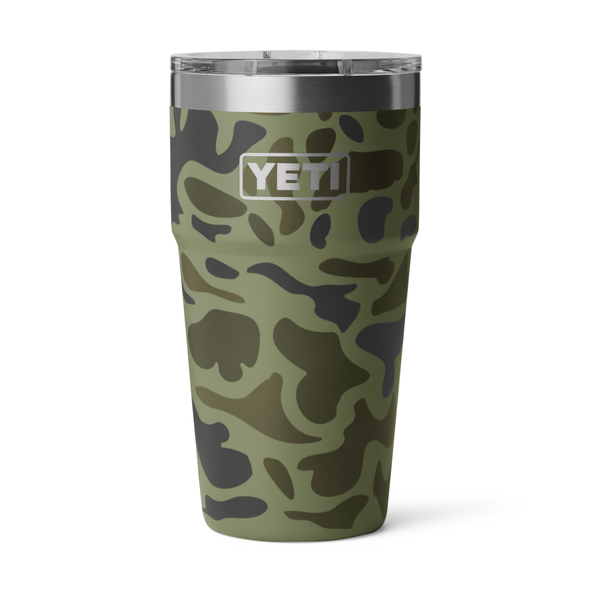20 oz Stackable Cup, Olive Camo, large