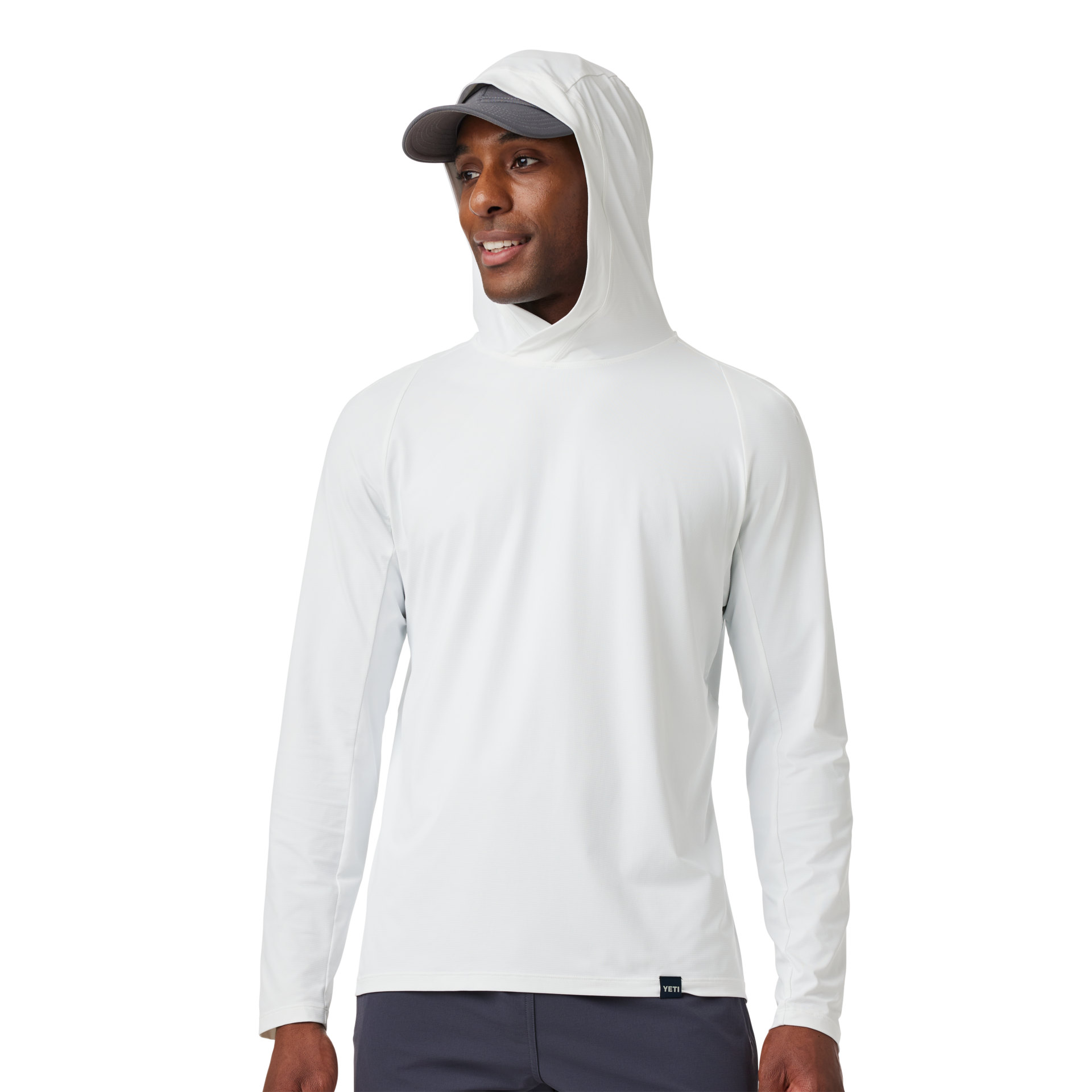 Chemise de soleil ultra-l&eacute;g&egrave;re, Blanc, large