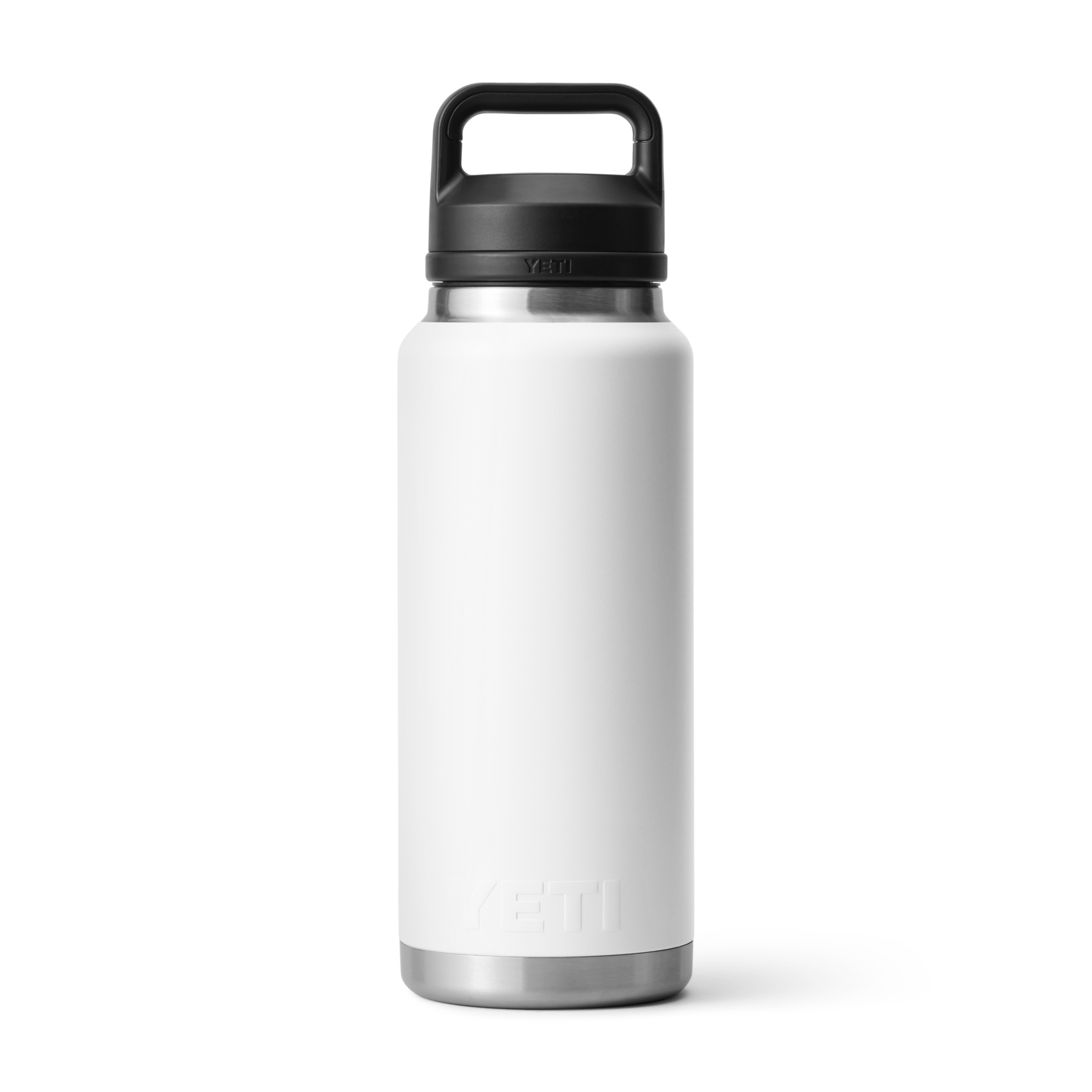 36 oz Water Bottle, White, large