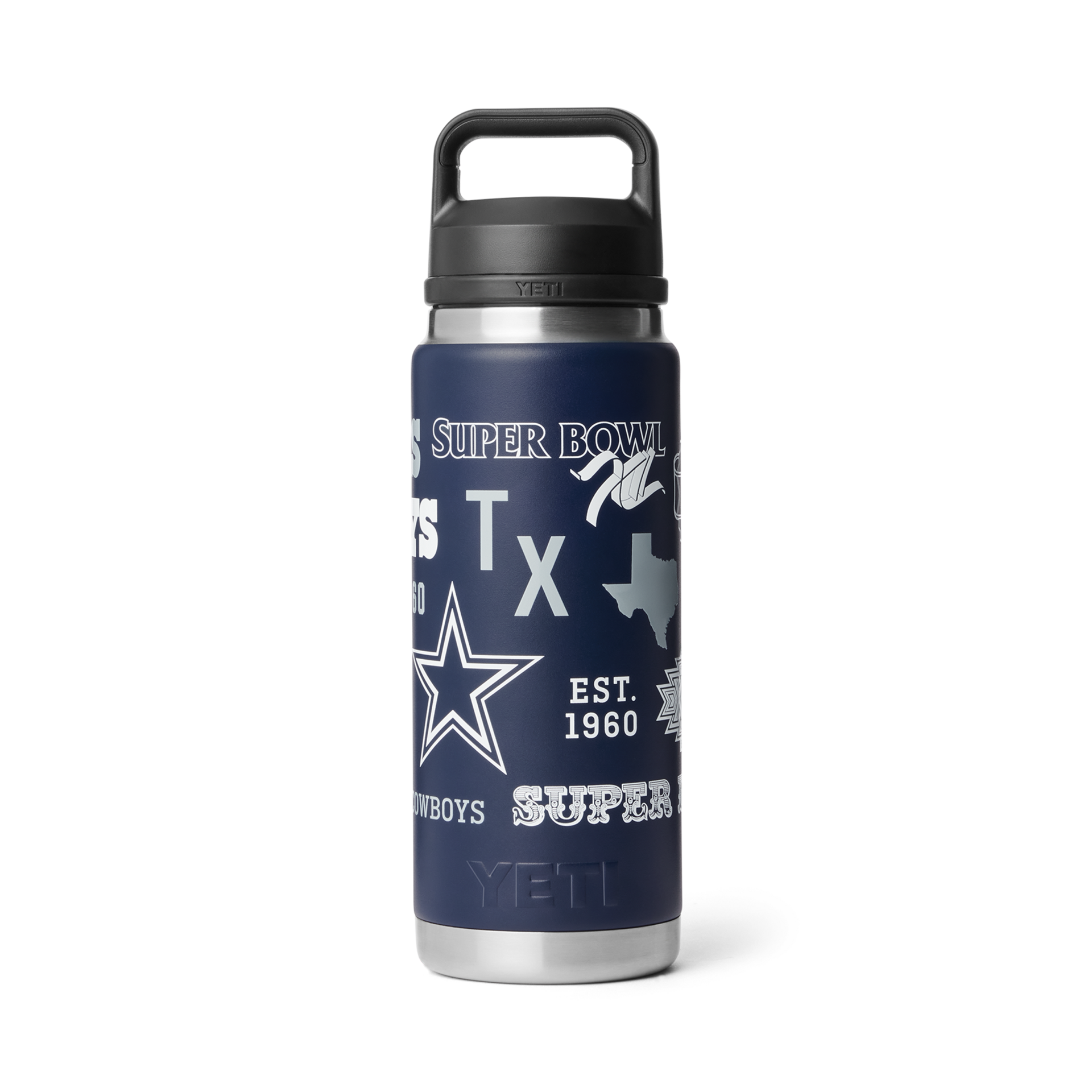 Cowboys 26 oz Rambler&reg; Water Bottle, Cowboys, large