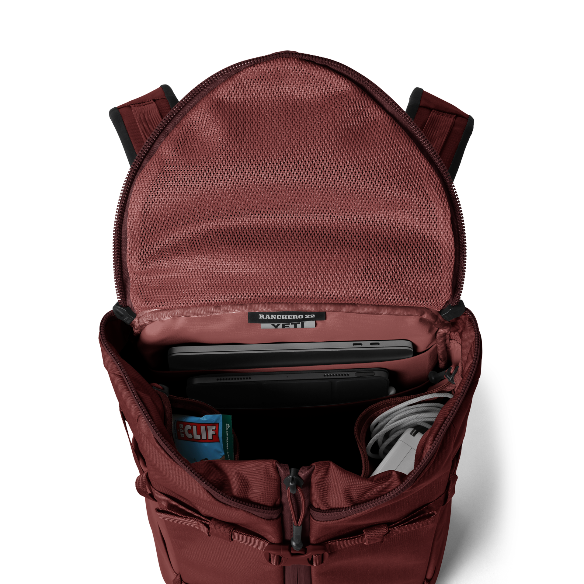 22L Everyday Carry Backpack, Stag Dark Red, large
