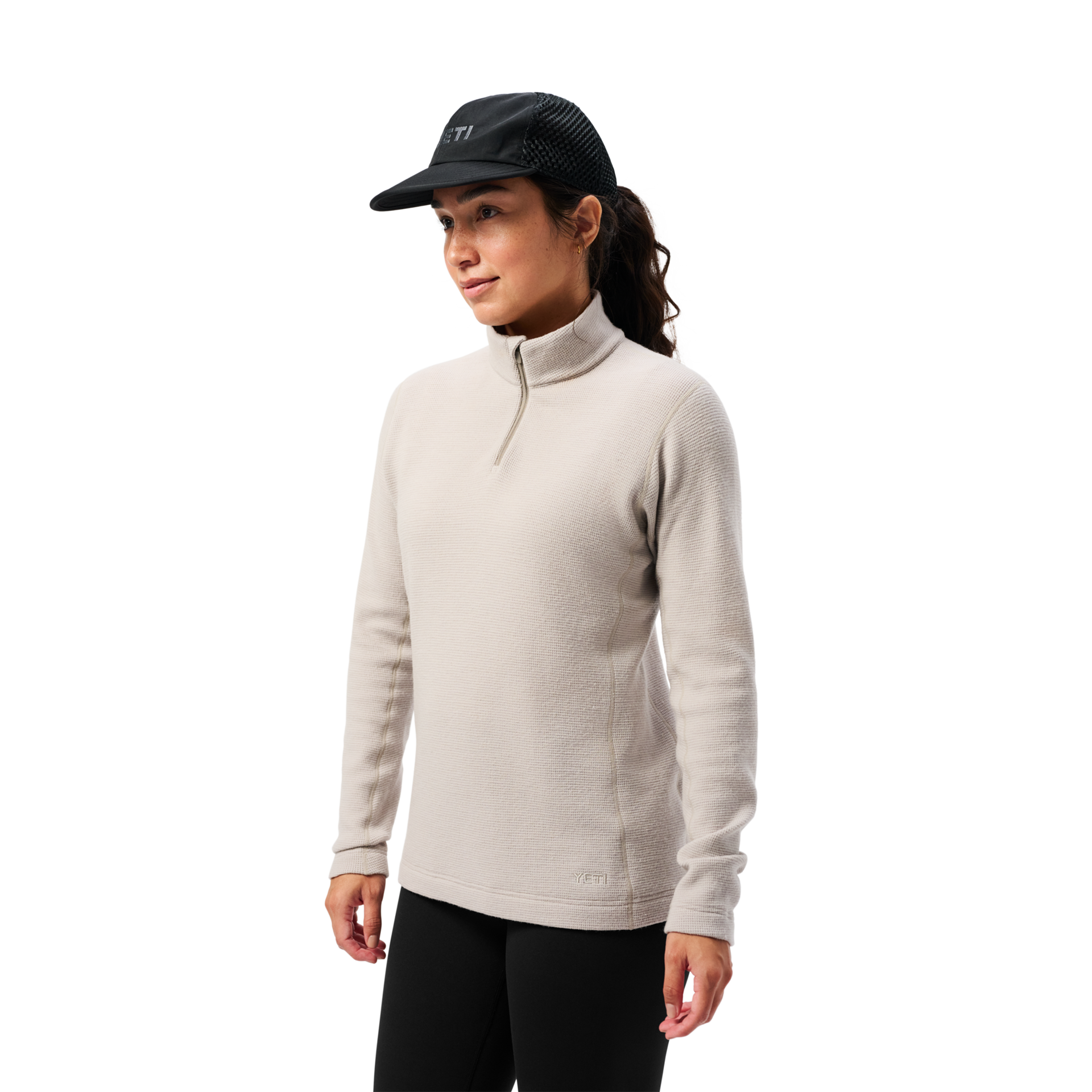 Women&rsquo;s Merino 250 Quarter-Zip, Putty, large