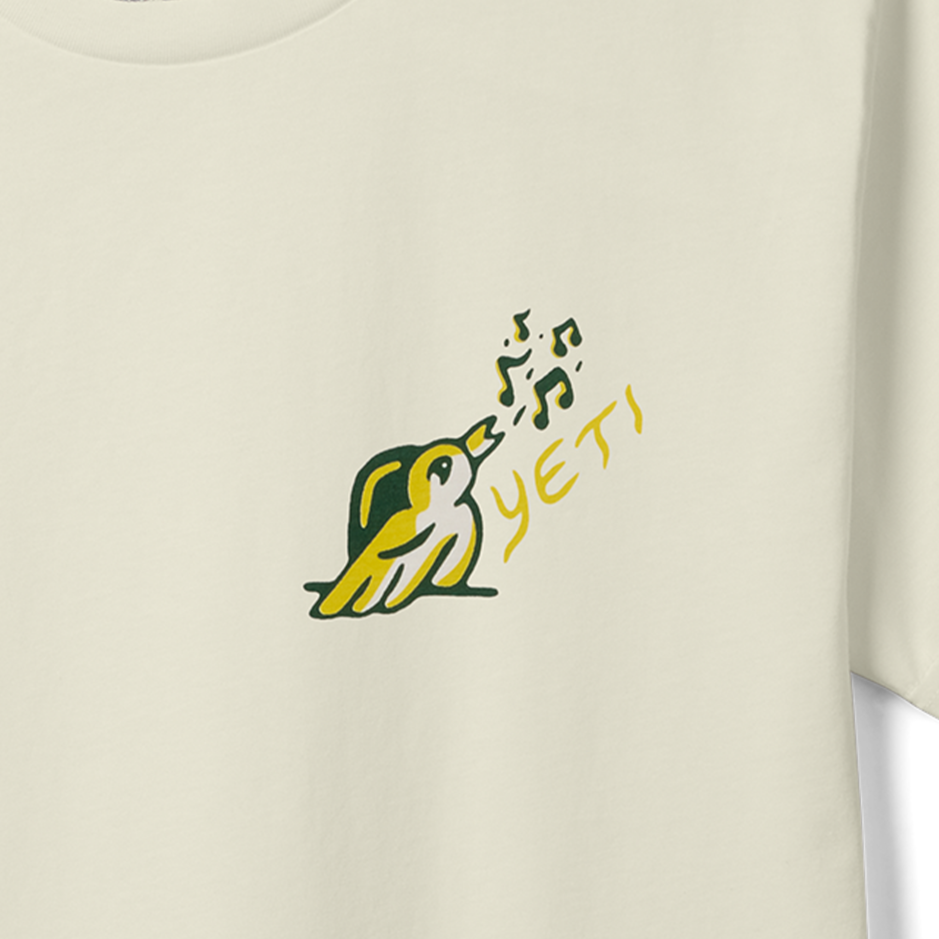 Short Sleeve T-Shirt, Natural, large