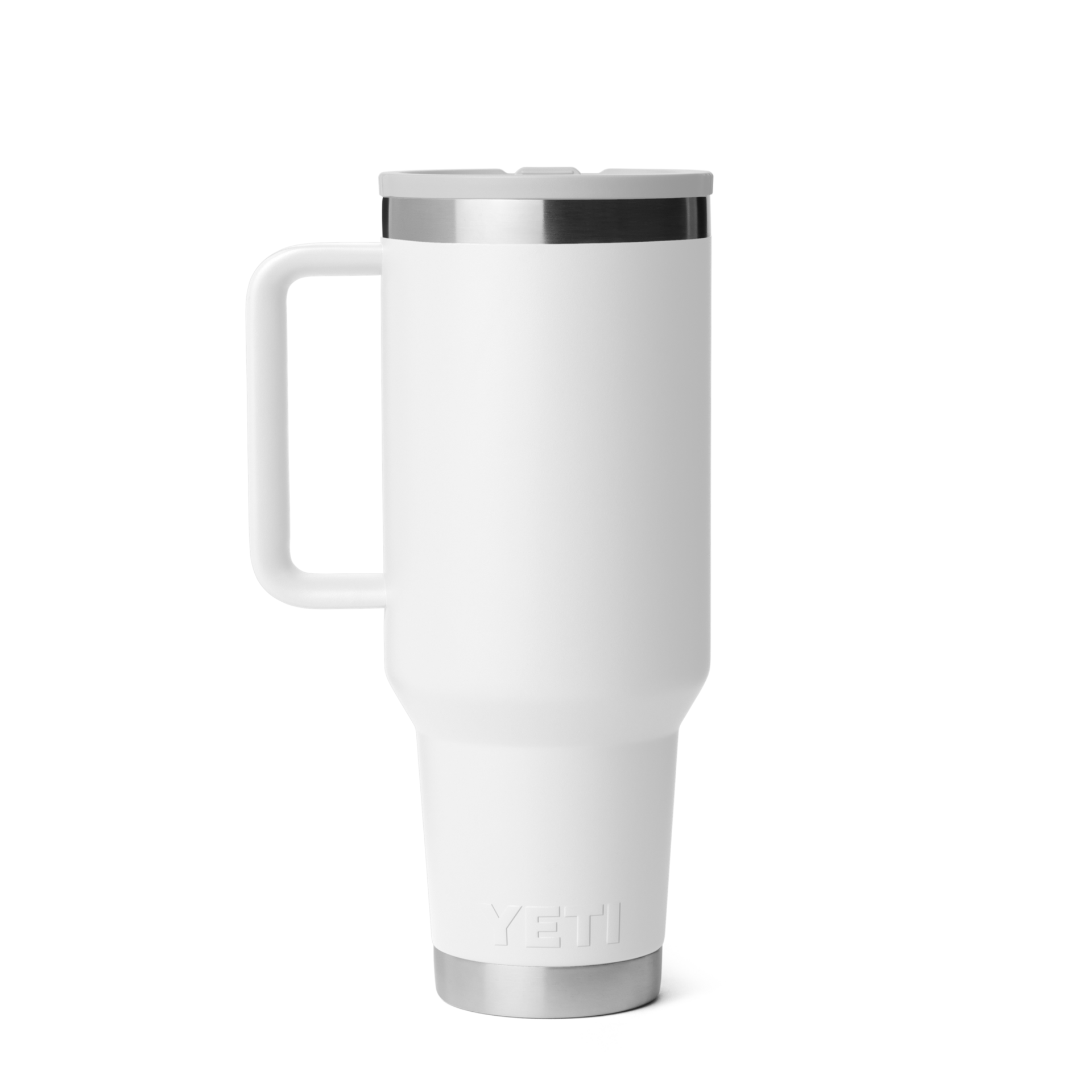 Taza con sorbete de 40 oz, Blanco, large