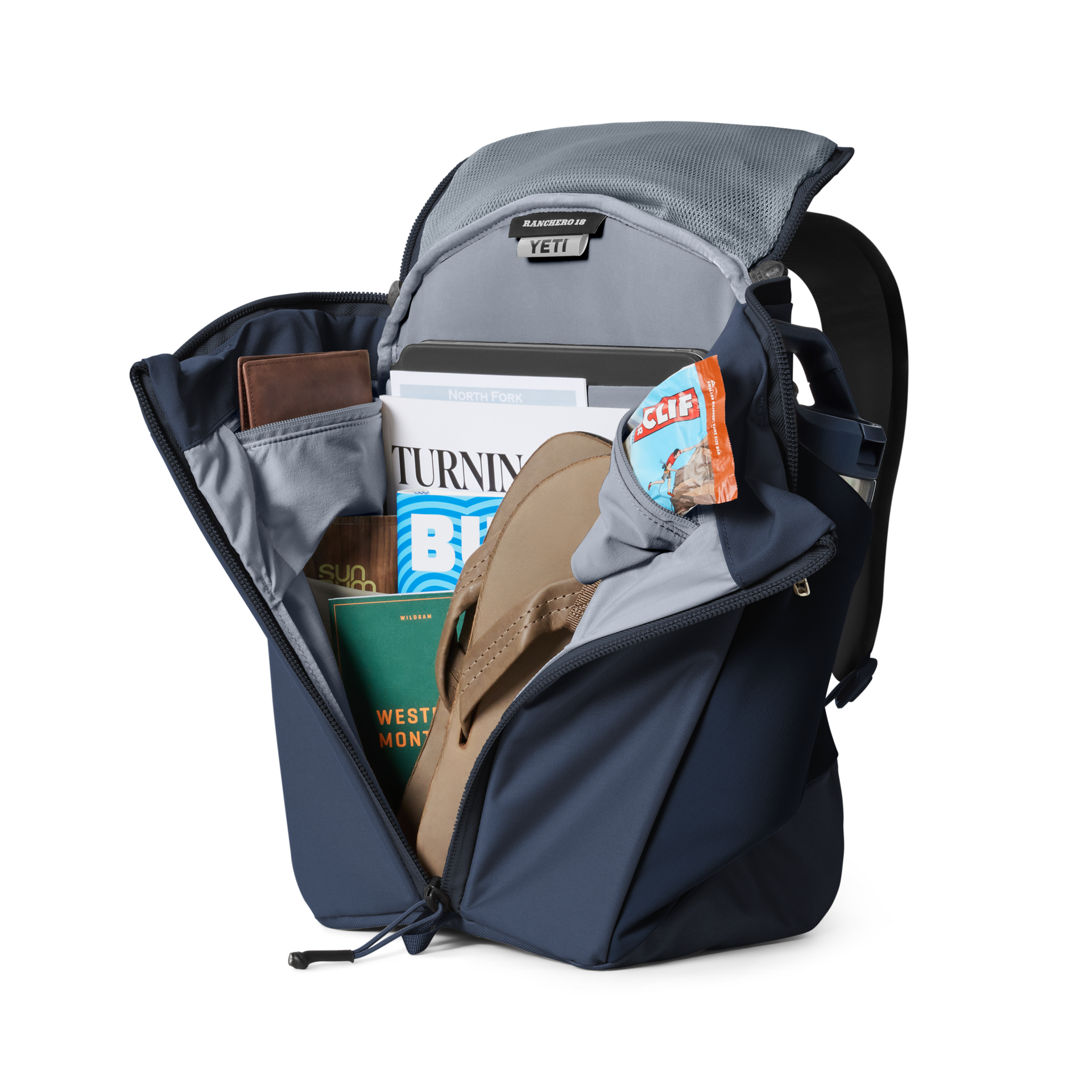 18L Backpack, Classic Navy, large