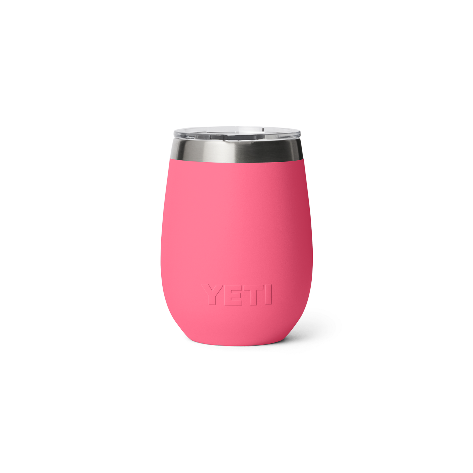 10 oz Wine Tumbler, Tropical Pink, large