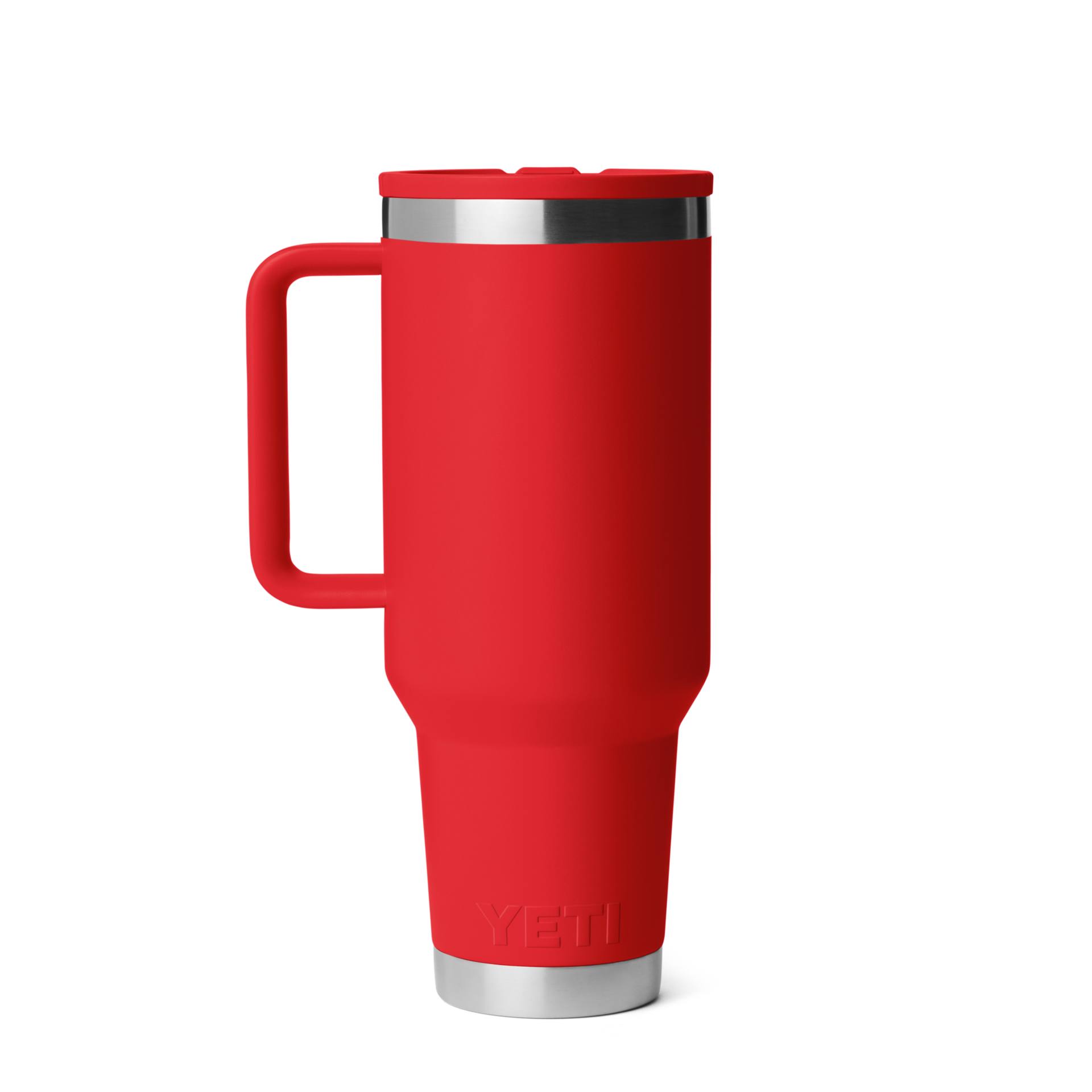 40 oz Travel Straw Mug, Rescue Red, large