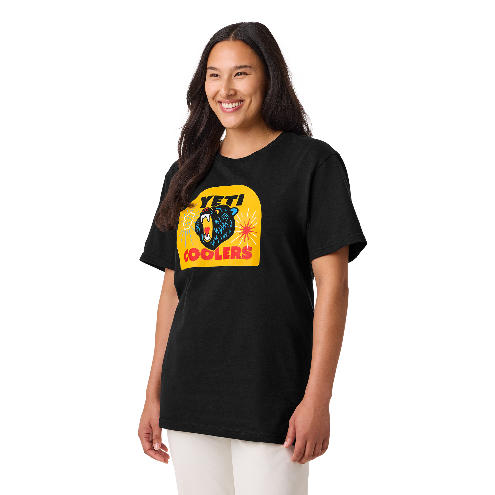 Short Sleeve T-Shirt, Black, large