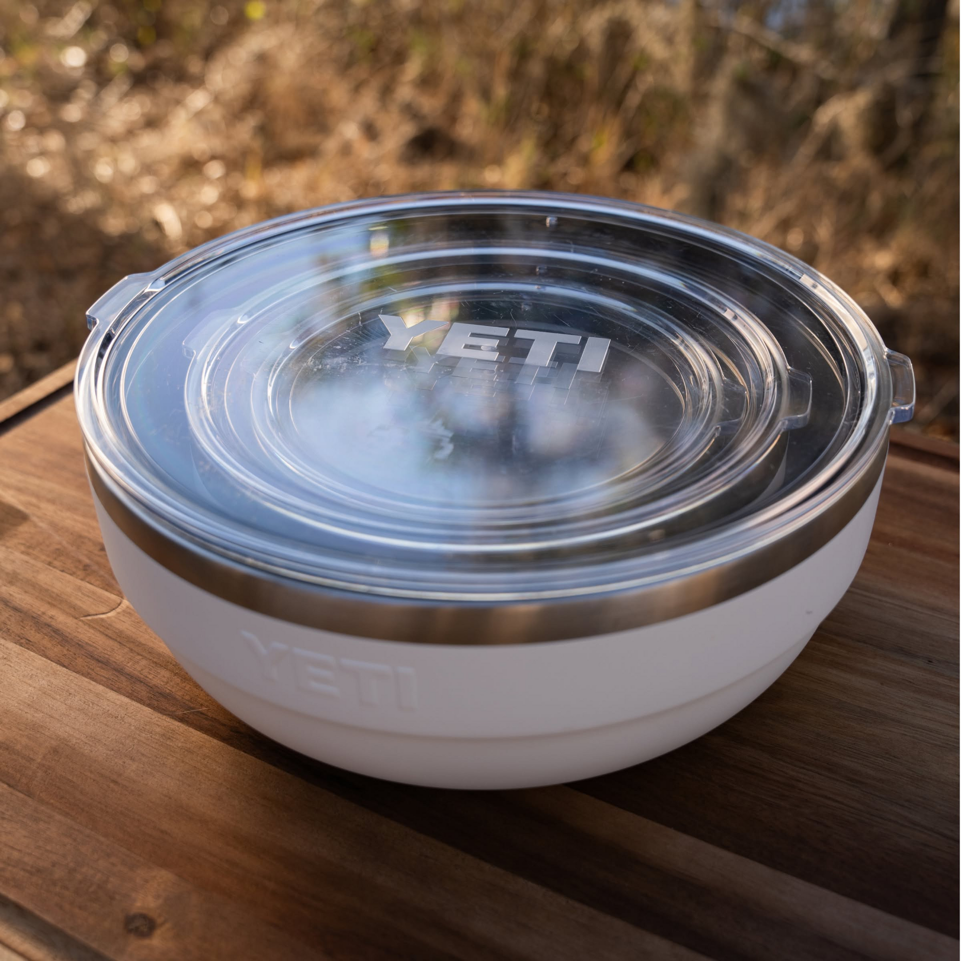 3.6 QT Insulated Low Bowl, Cape Taupe, large