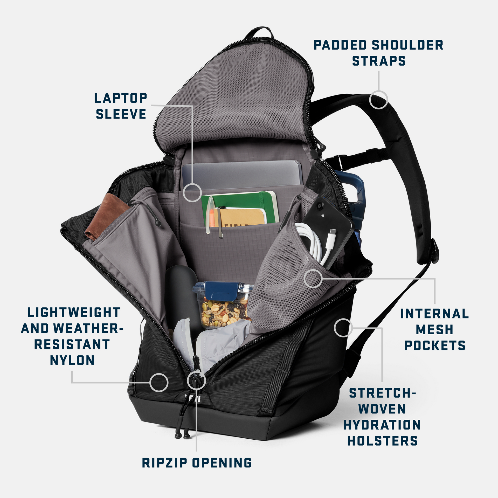 20L Everyday Backpack, Grasshopper, large