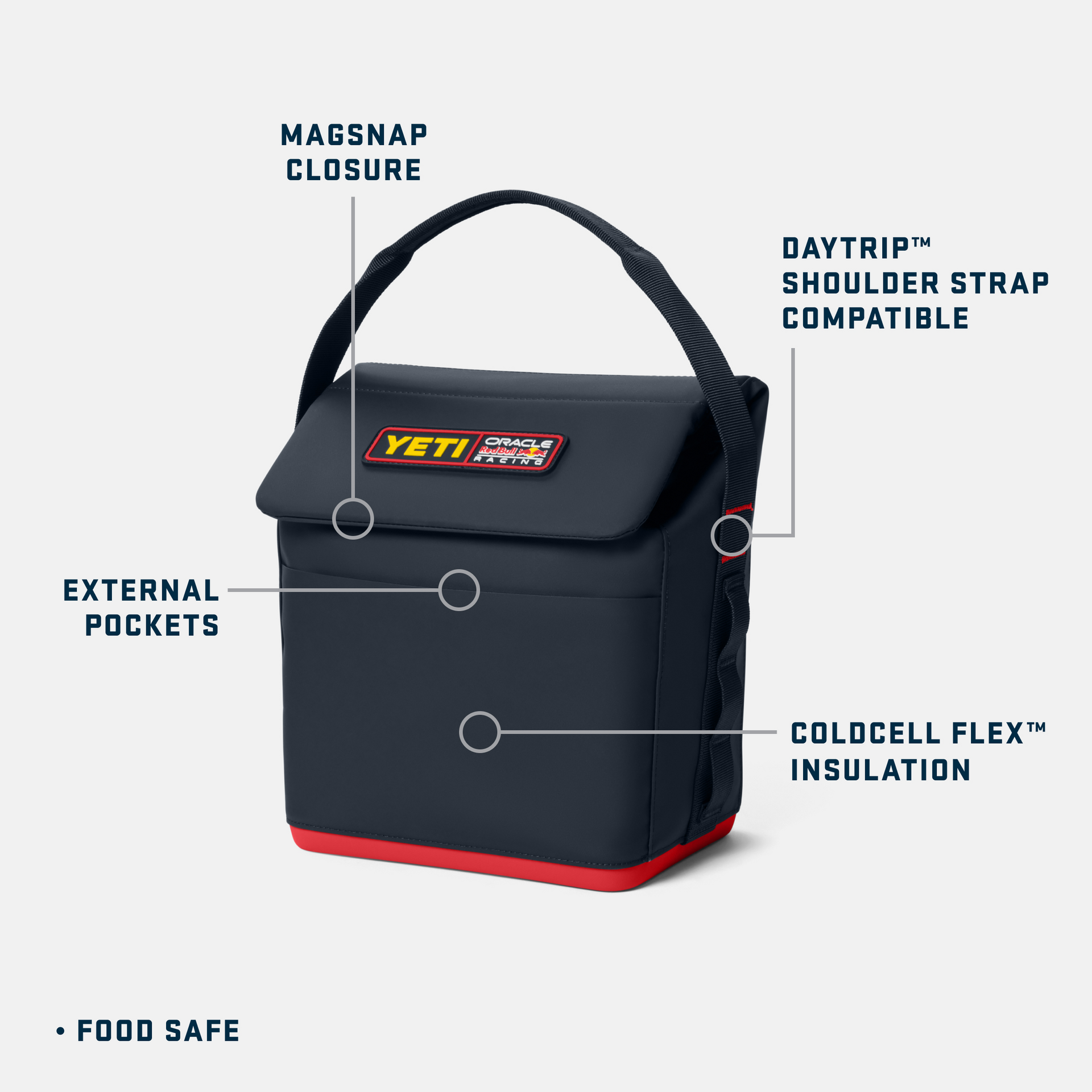 Daytrip&reg; 6L Lunch Bag, Night Sky Navy, large