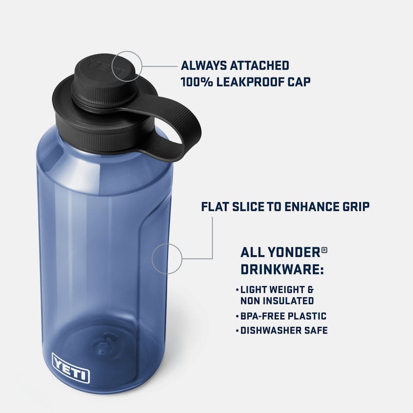 1.5L / 50 oz Water Bottle, Clear, large