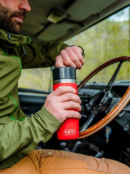 Travel Bottle in Rescue Red