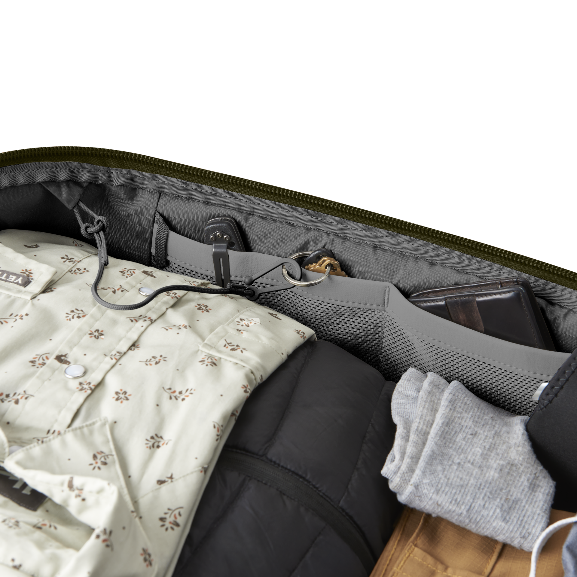 Sac de Sport 40 L, Vert Olive, large