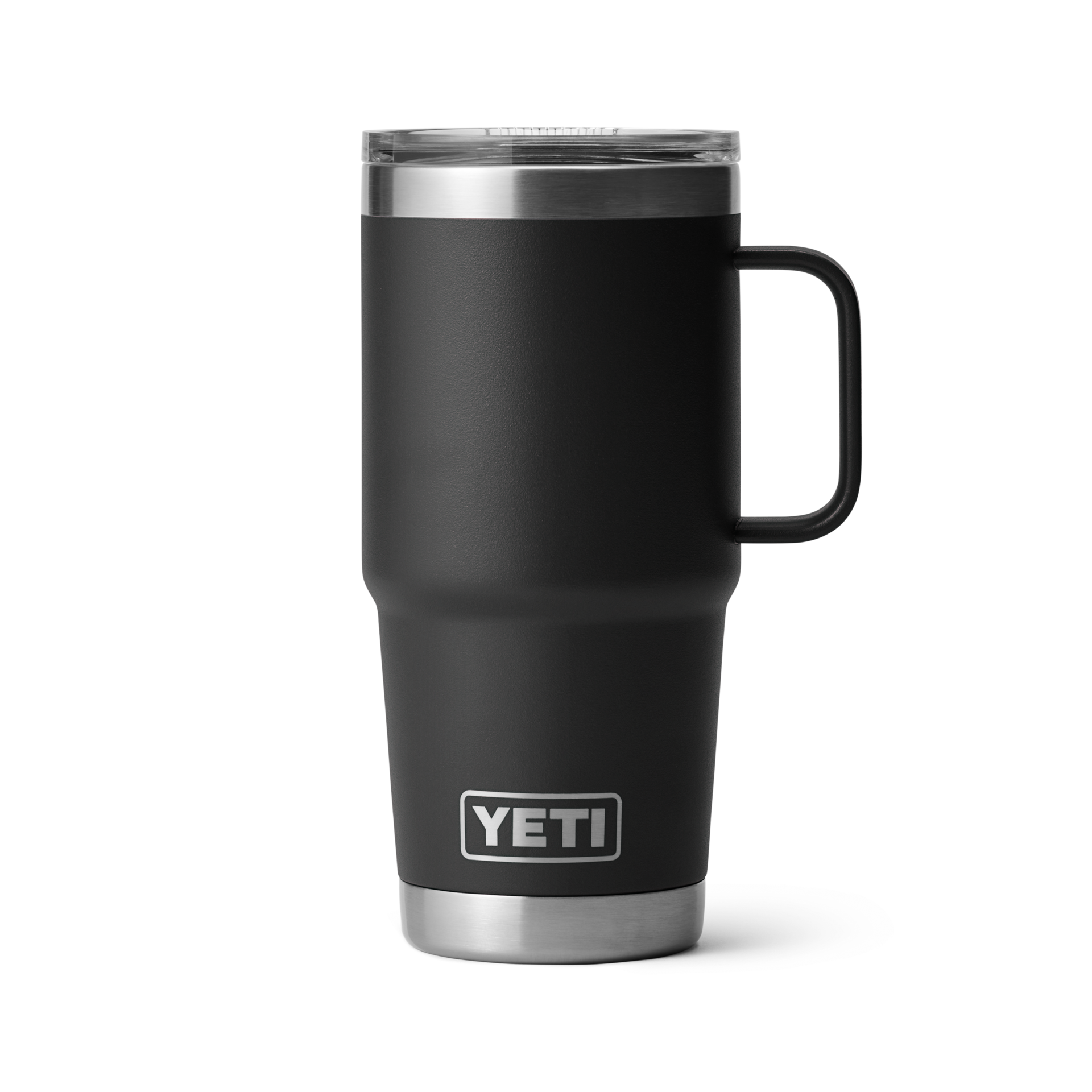 20 oz Travel Mug, Black, large